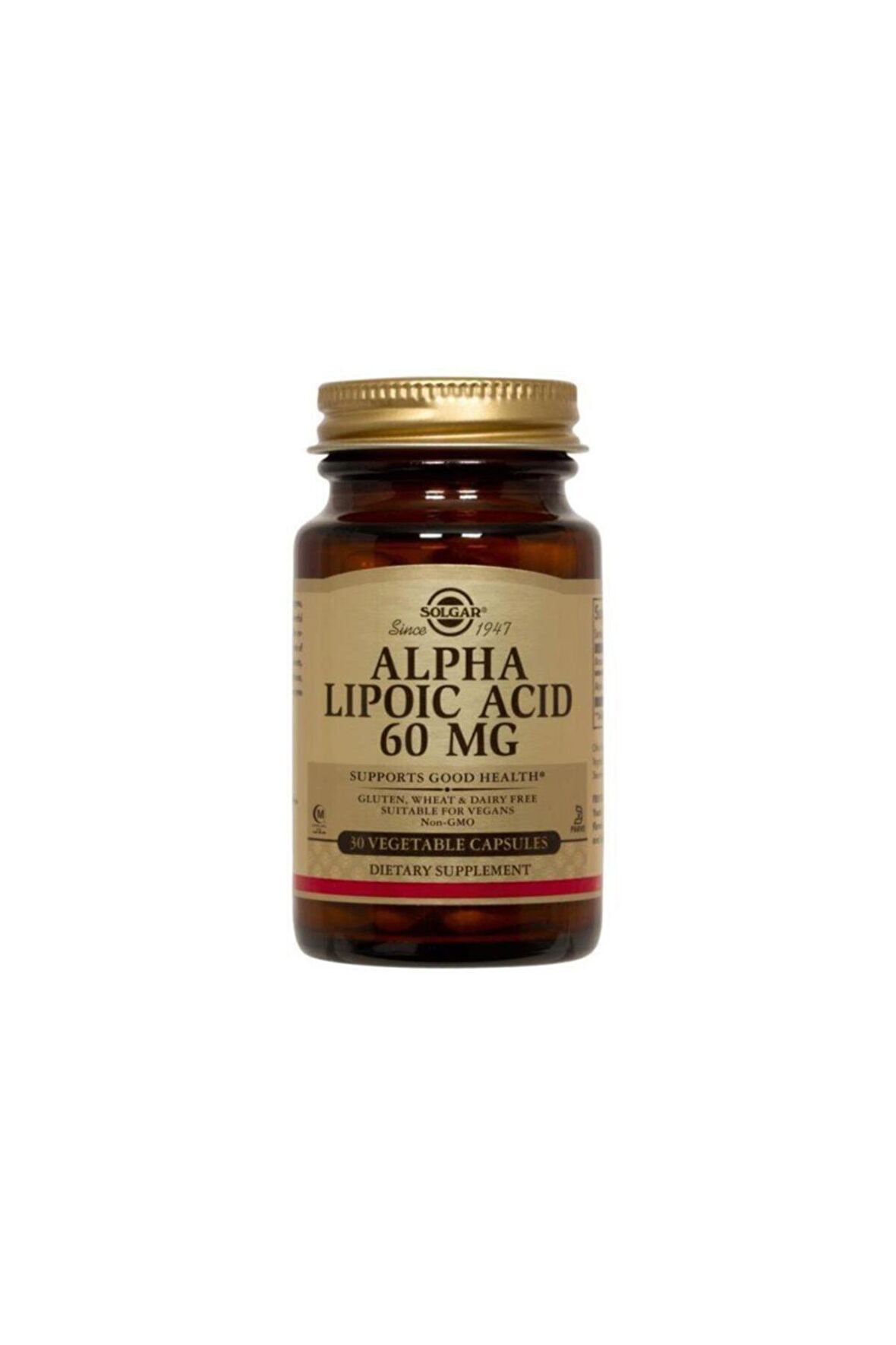 Alpha - Lıpoıc Acıd 60 Mg 30 Capsules