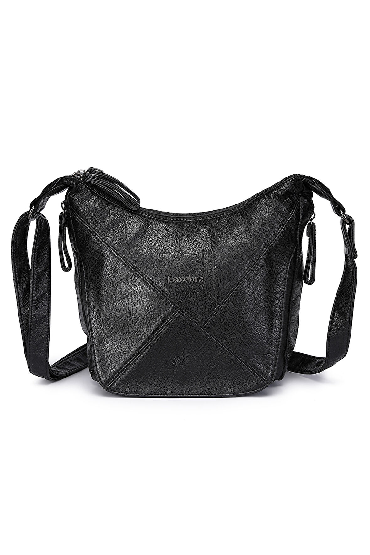 Barcelona Günlük Çapraz Askılı Kadın Postacı Çantası 1896 Siyah