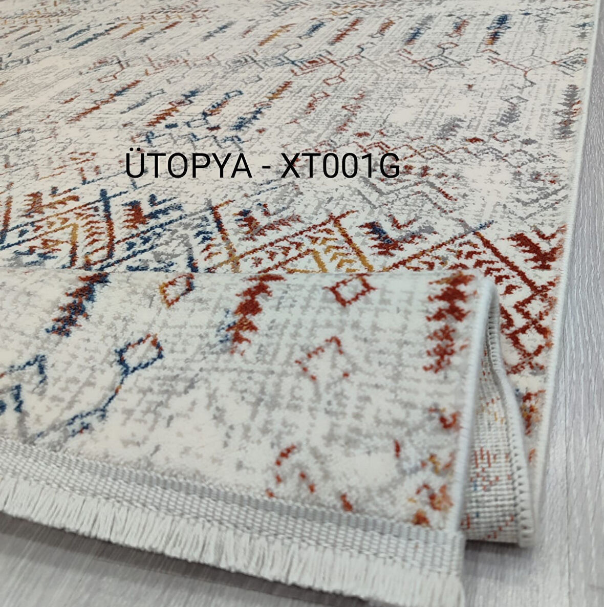 Decoser Ütopya Koleksiyonu Dokuma Halı DH001G Gri