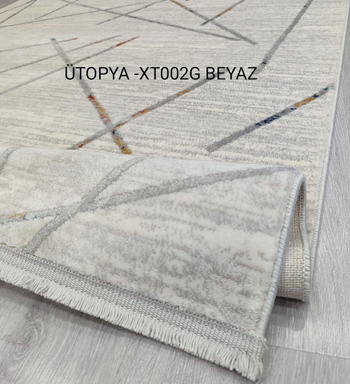 Decoser Ütopya Koleksiyonu Dokuma Halı DH002G Beyaz