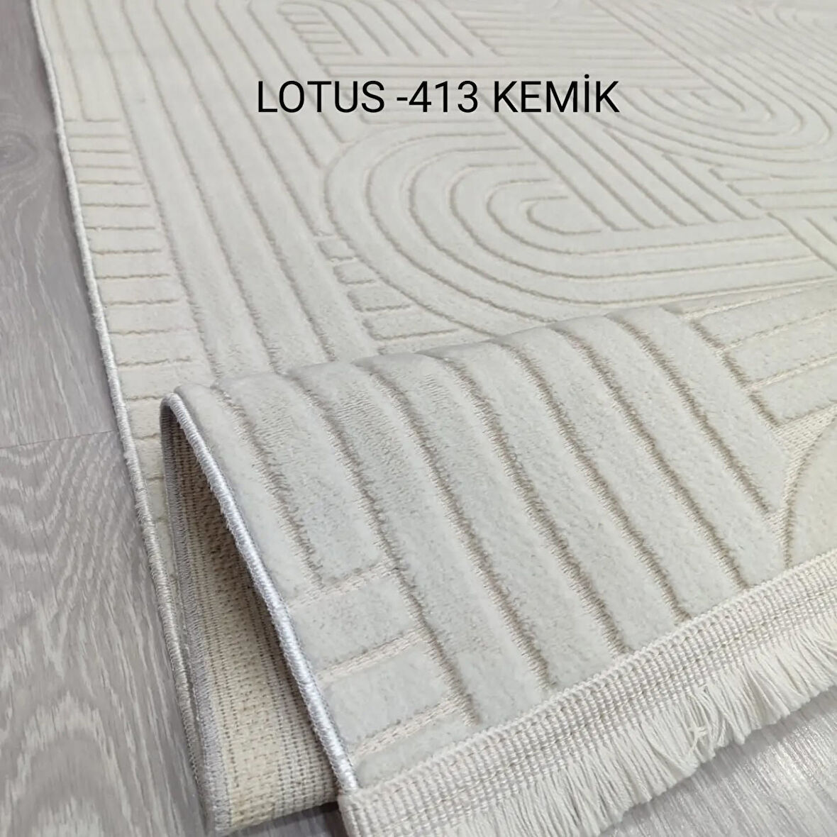 Decoser Lotus Koleksiyonu Dokuma Halı DH413 Kemik