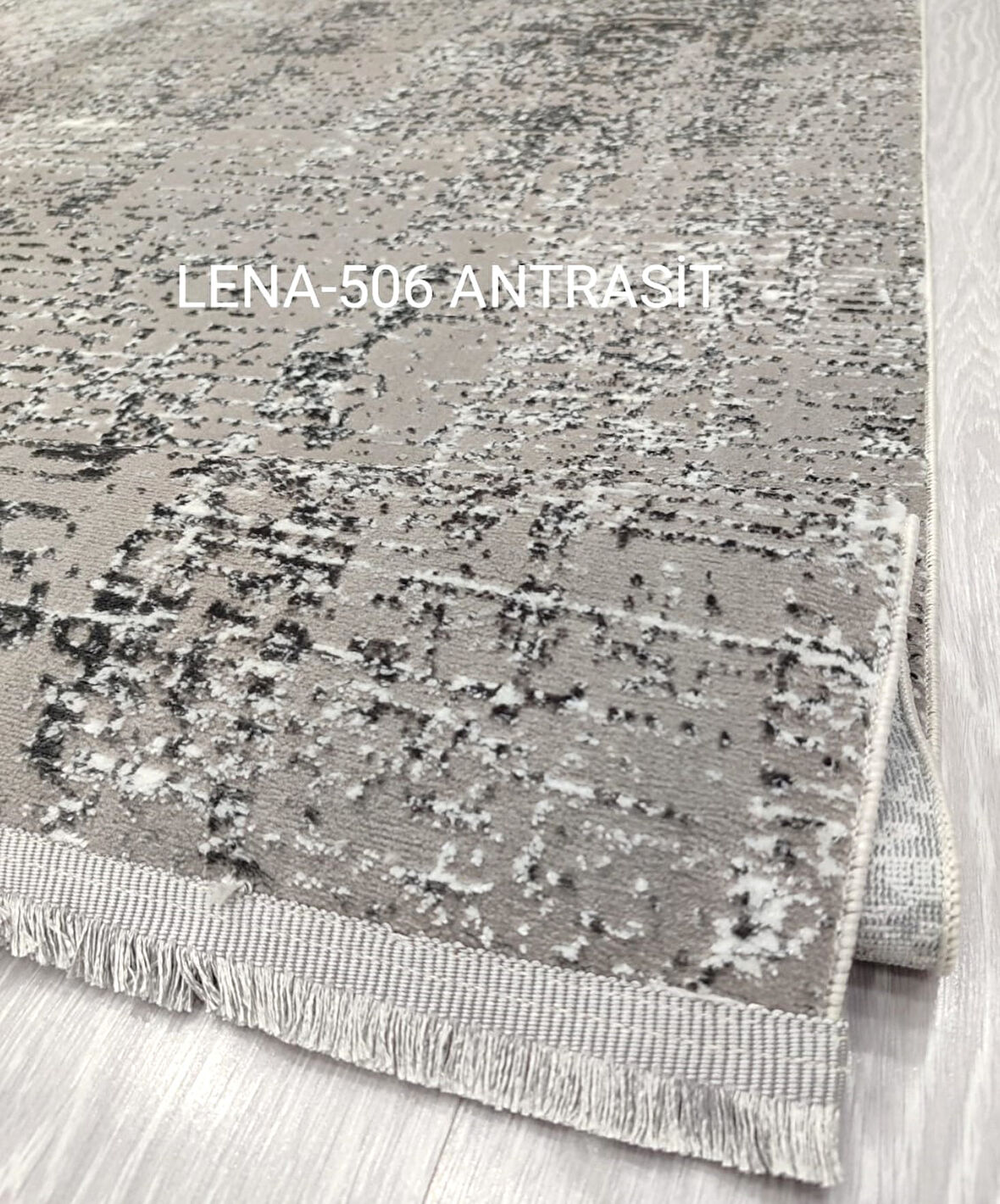 Decoser Lena Koleksiyonu Dokuma Halı DH506 Antrasit