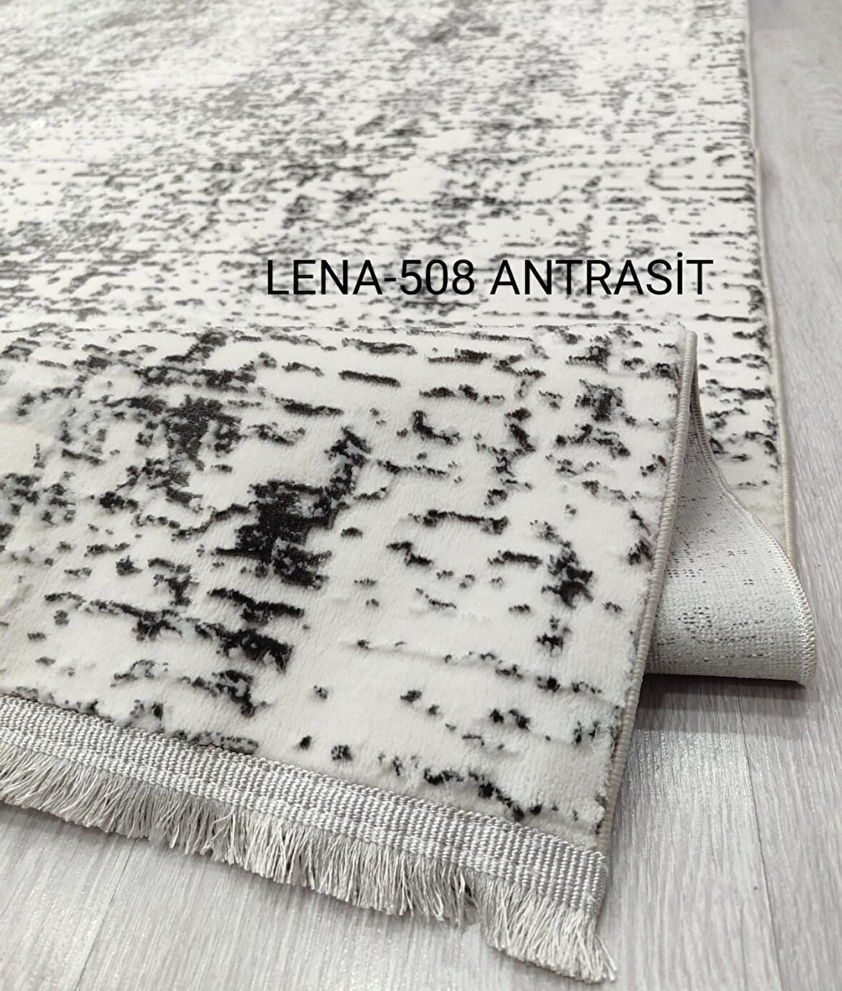 Decoser Lena Koleksiyonu Dokuma Halı DH508 Antrasit