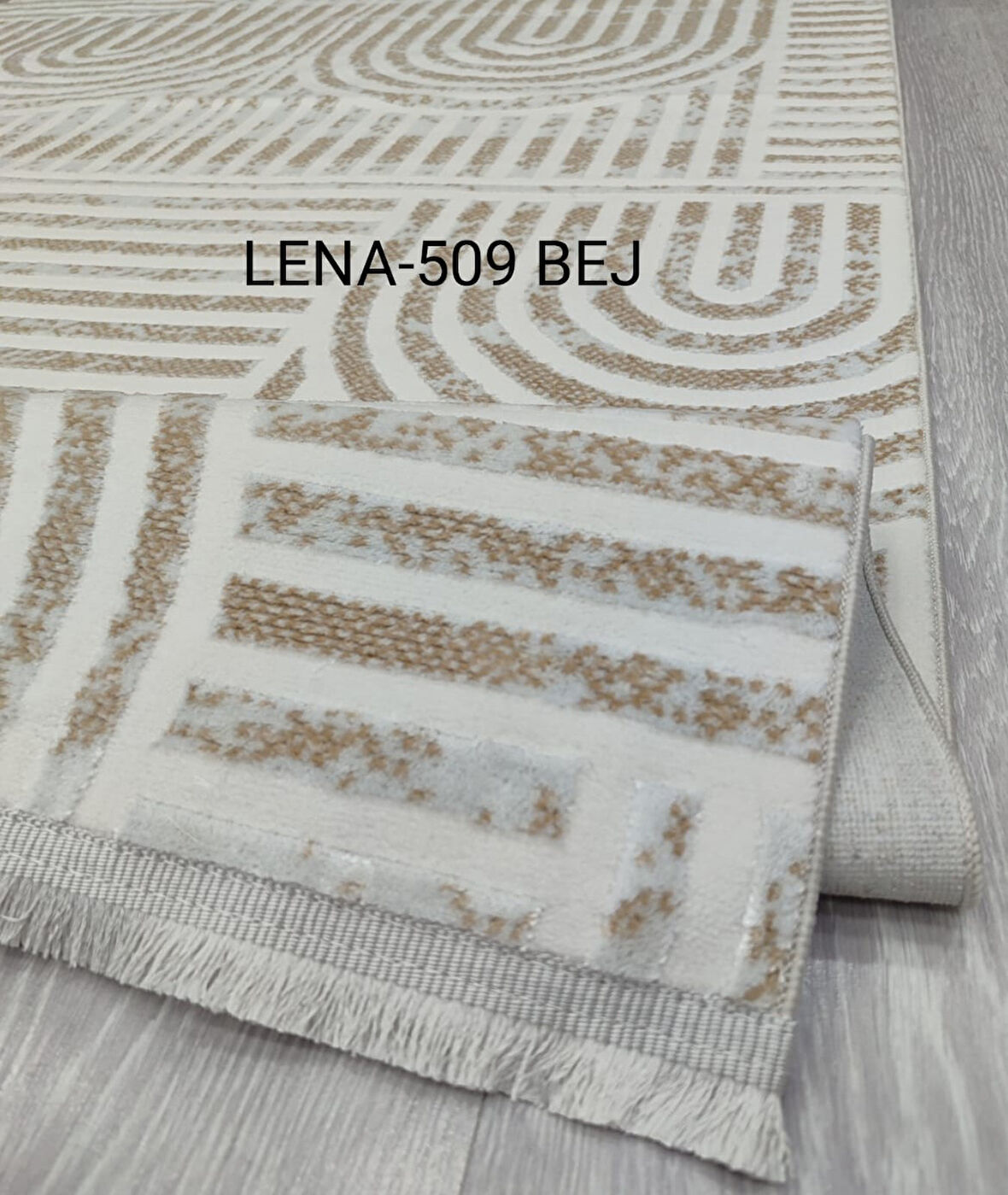Decoser Lena Koleksiyonu Dokuma Halı DH509 Bej