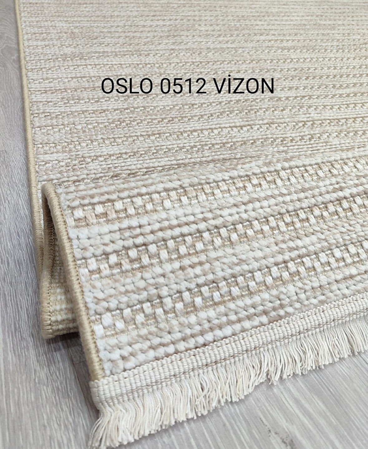 Decoser Oslo Koleksiyonu Dokuma Halı DH512 Vizon