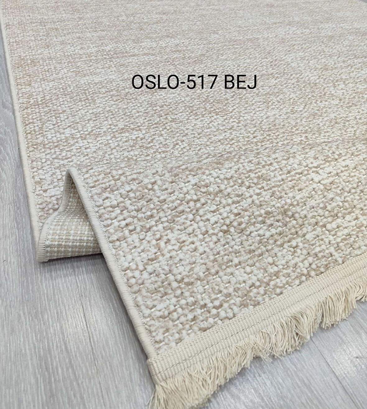 Decoser Oslo Koleksiyonu Dokuma Halı DH517 Bej