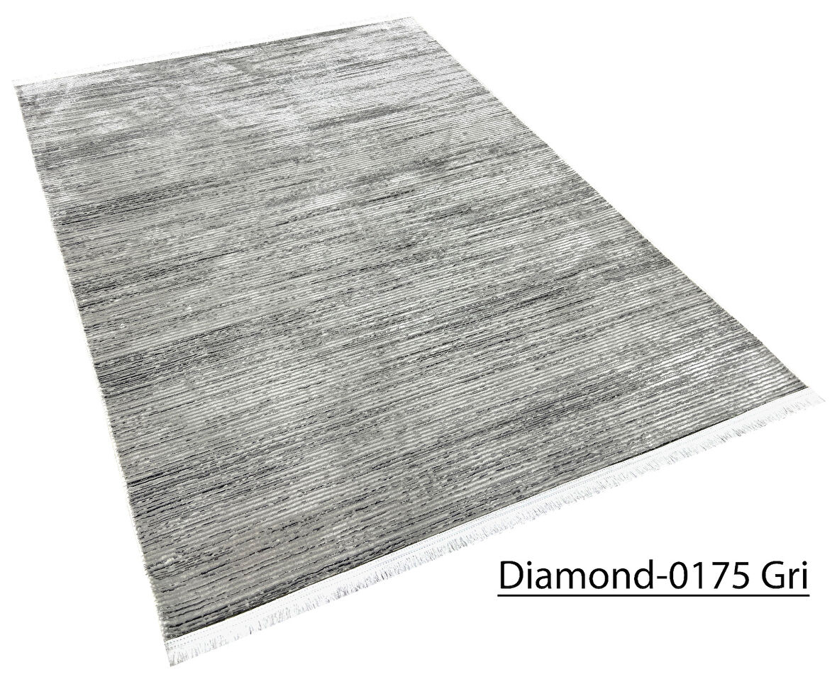 Decoser Diamond Koleksiyonu Dokuma Halı DH0175 Gri