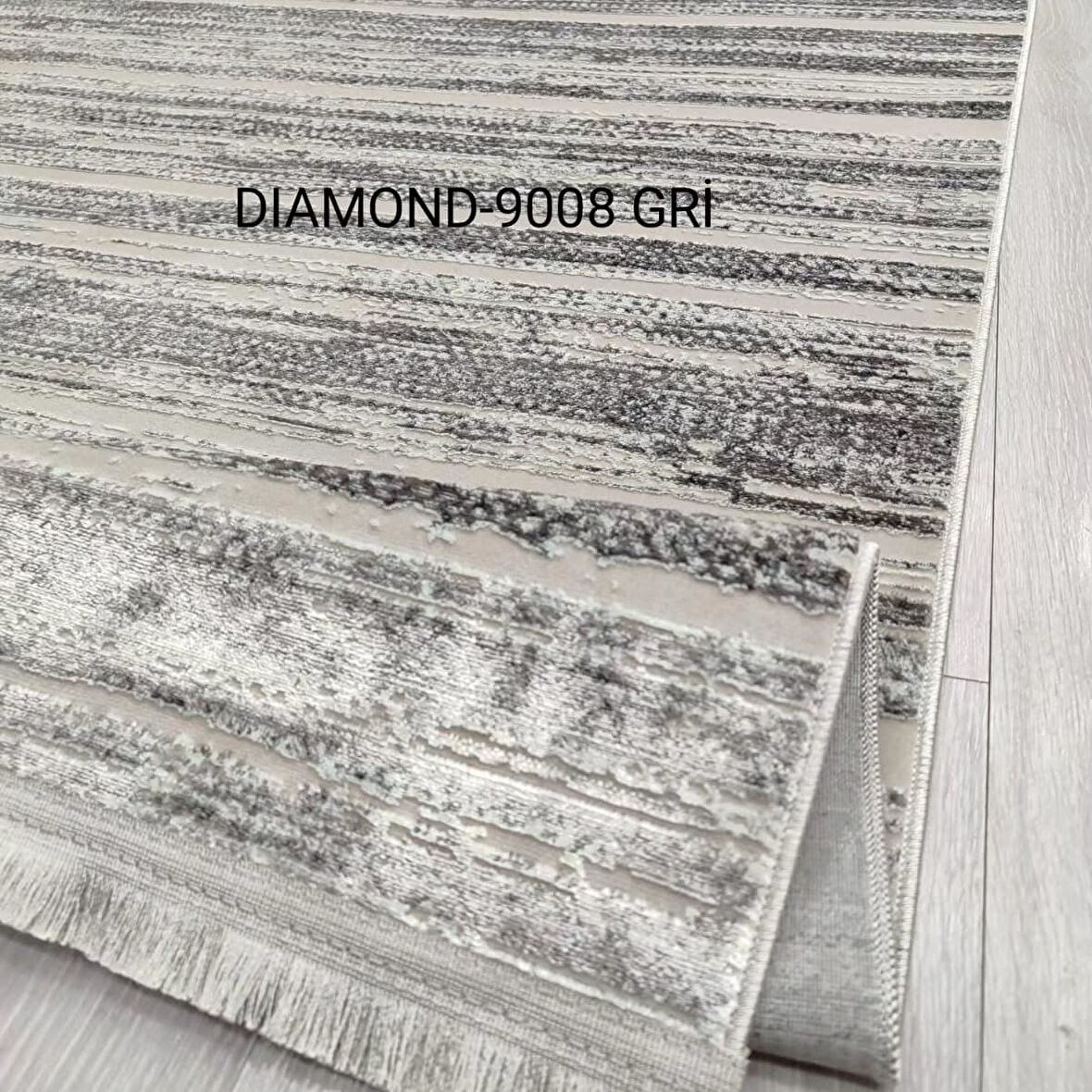 Decoser Diamond Koleksiyonu Dokuma Halı DH9008 Gri