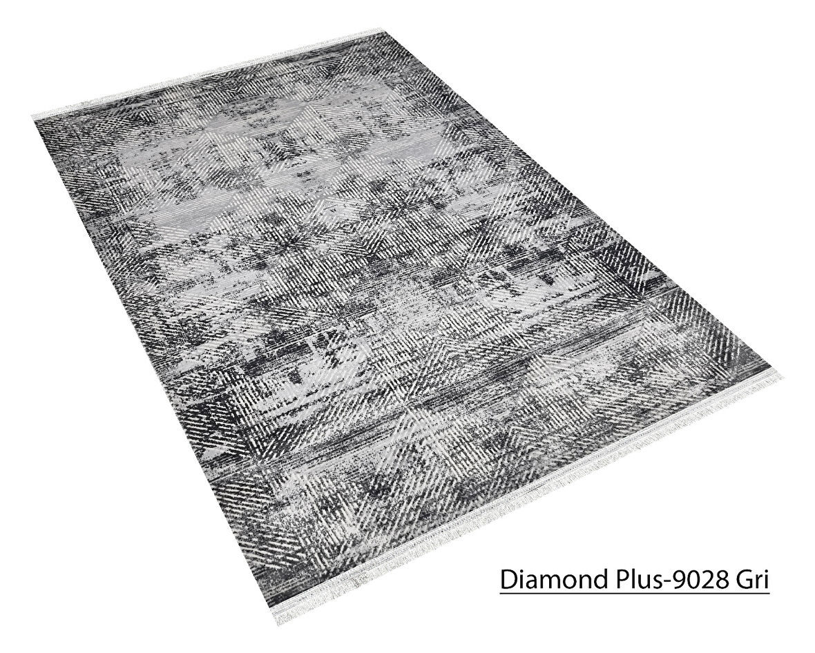 Decoser Diamond Plus Koleksiyonu Dokuma Halı DH9028 Gri