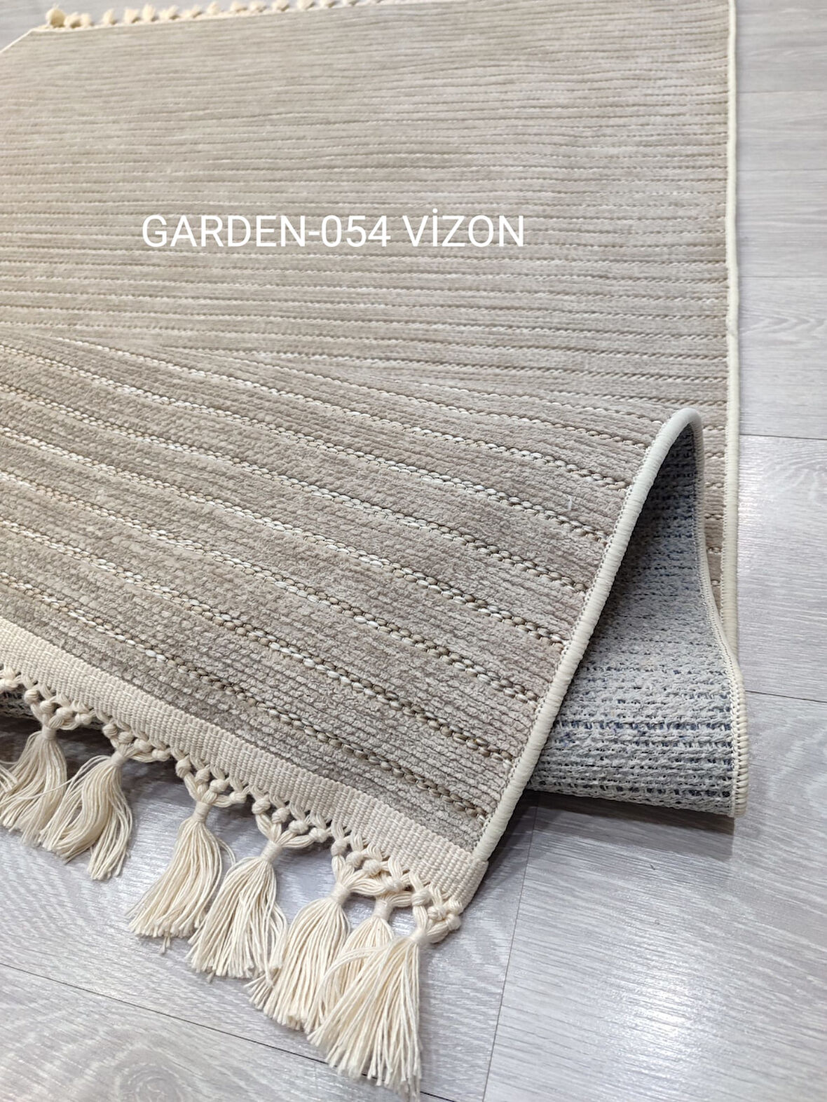 Decoser Garden Koleksiyonu Dokuma Halı DH054 Vizon