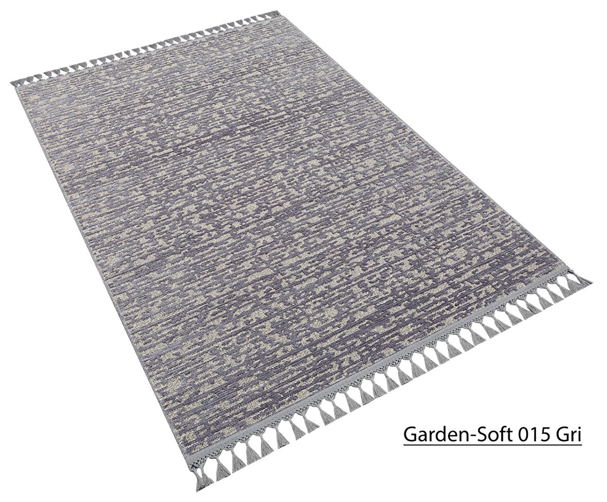 Decoser Garden Koleksiyonu Dokuma Halı DH015 Gri