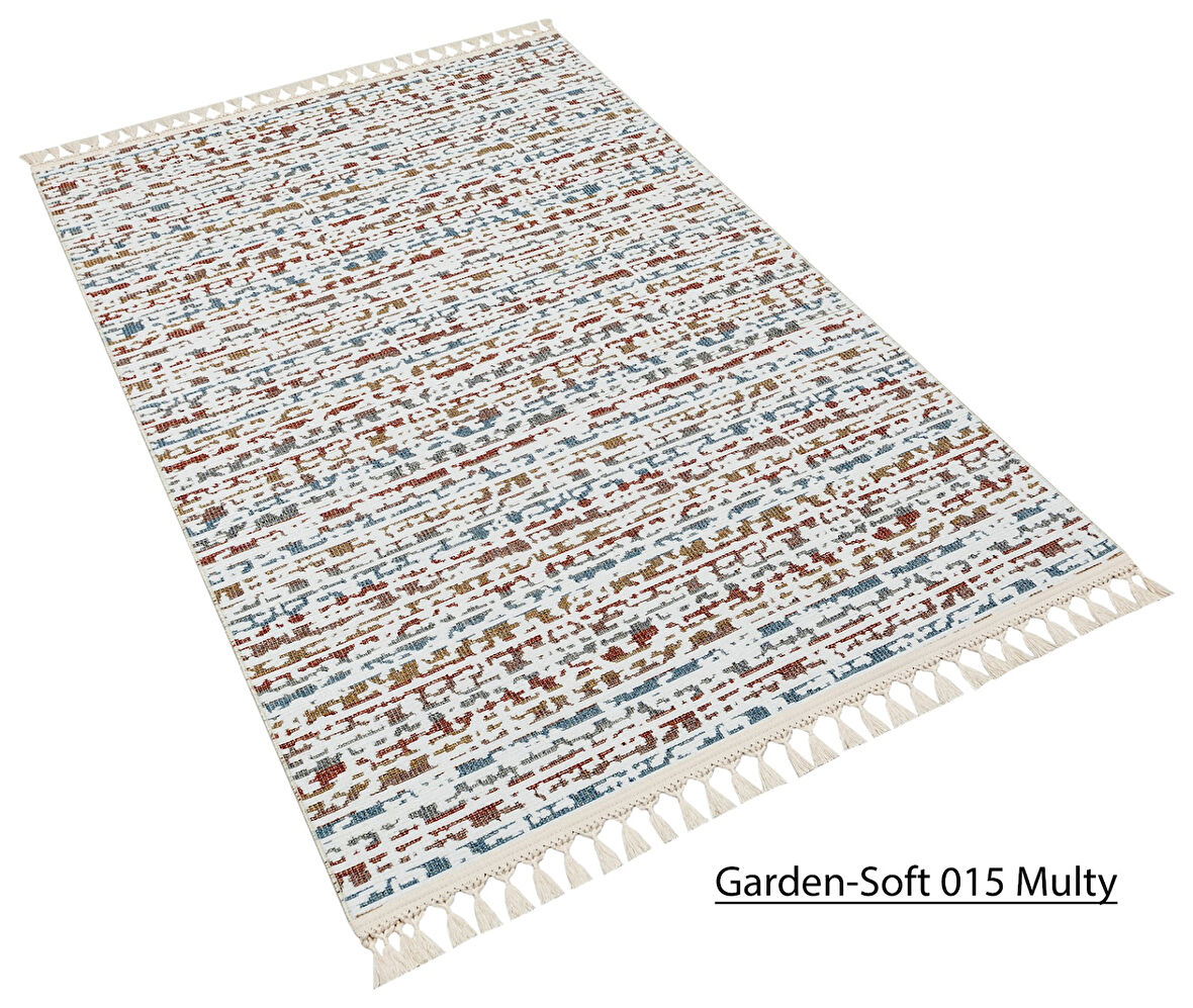 Decoser Garden Koleksiyonu Dokuma Halı DH015 Renkli