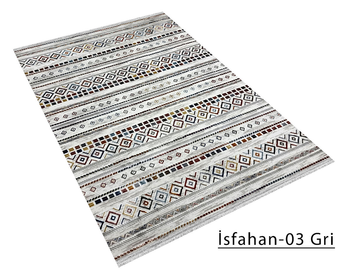 Decoser İsfahan Koleksiyonu Dokuma Halı IS0003 Gri