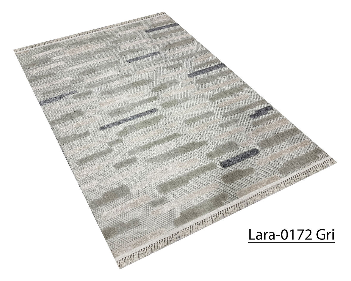 Decoser Lara Koleksiyonu Dokuma Halı DH0172 Gri