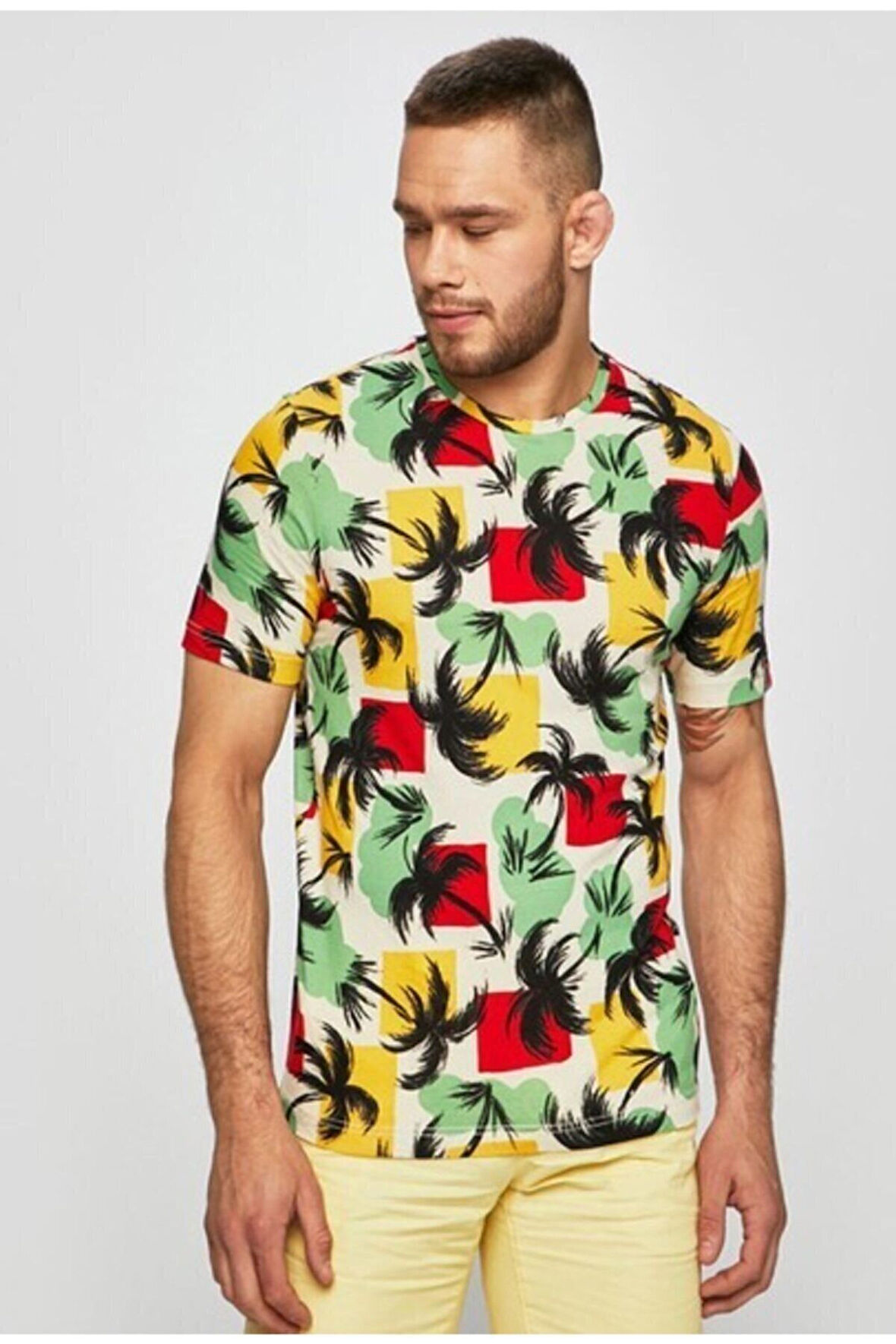 Tropical Print Tee