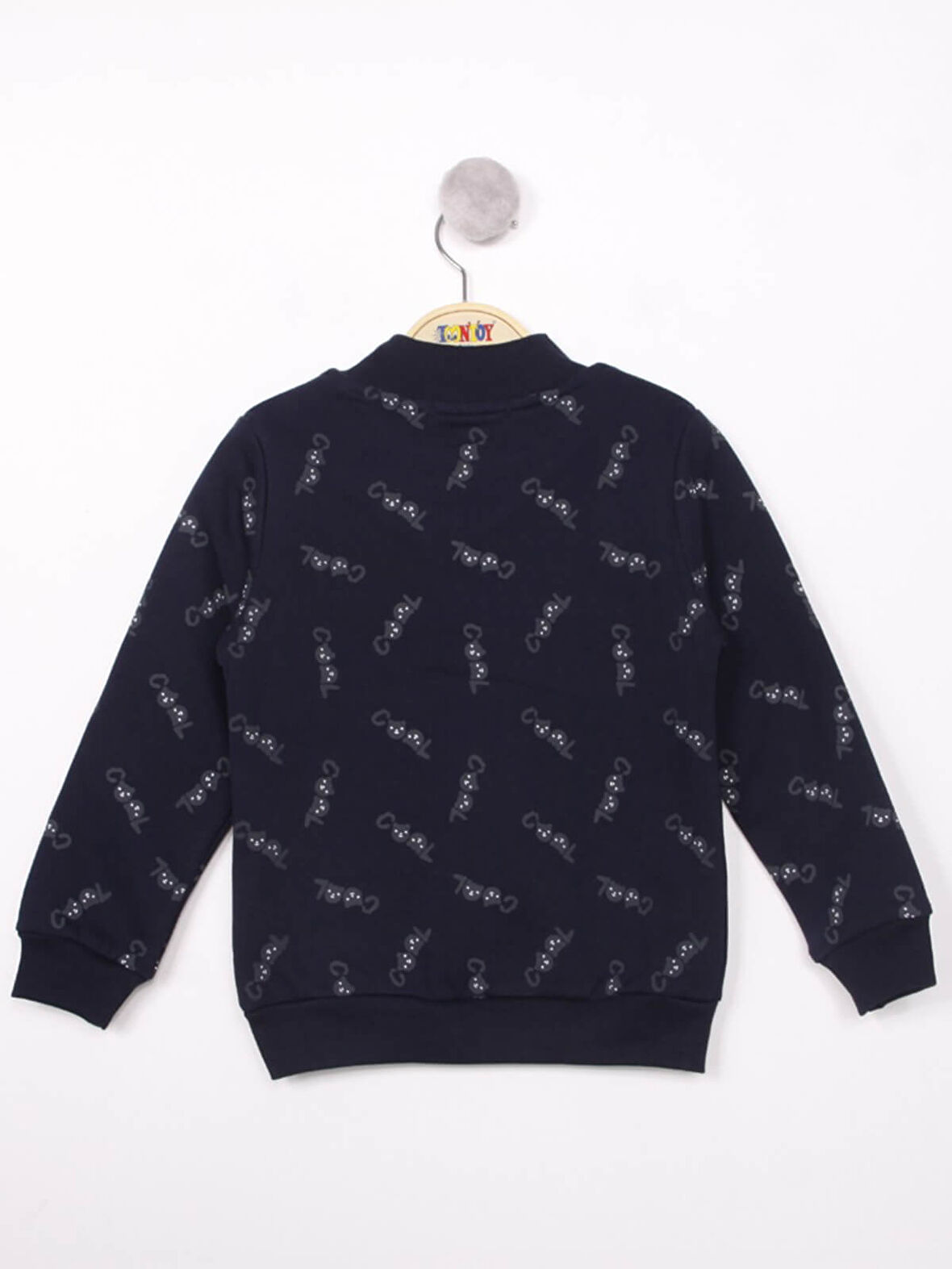 Toontoy Erkek Çocuk Komple Baskılı İçi Pamuklu Sweatshirt