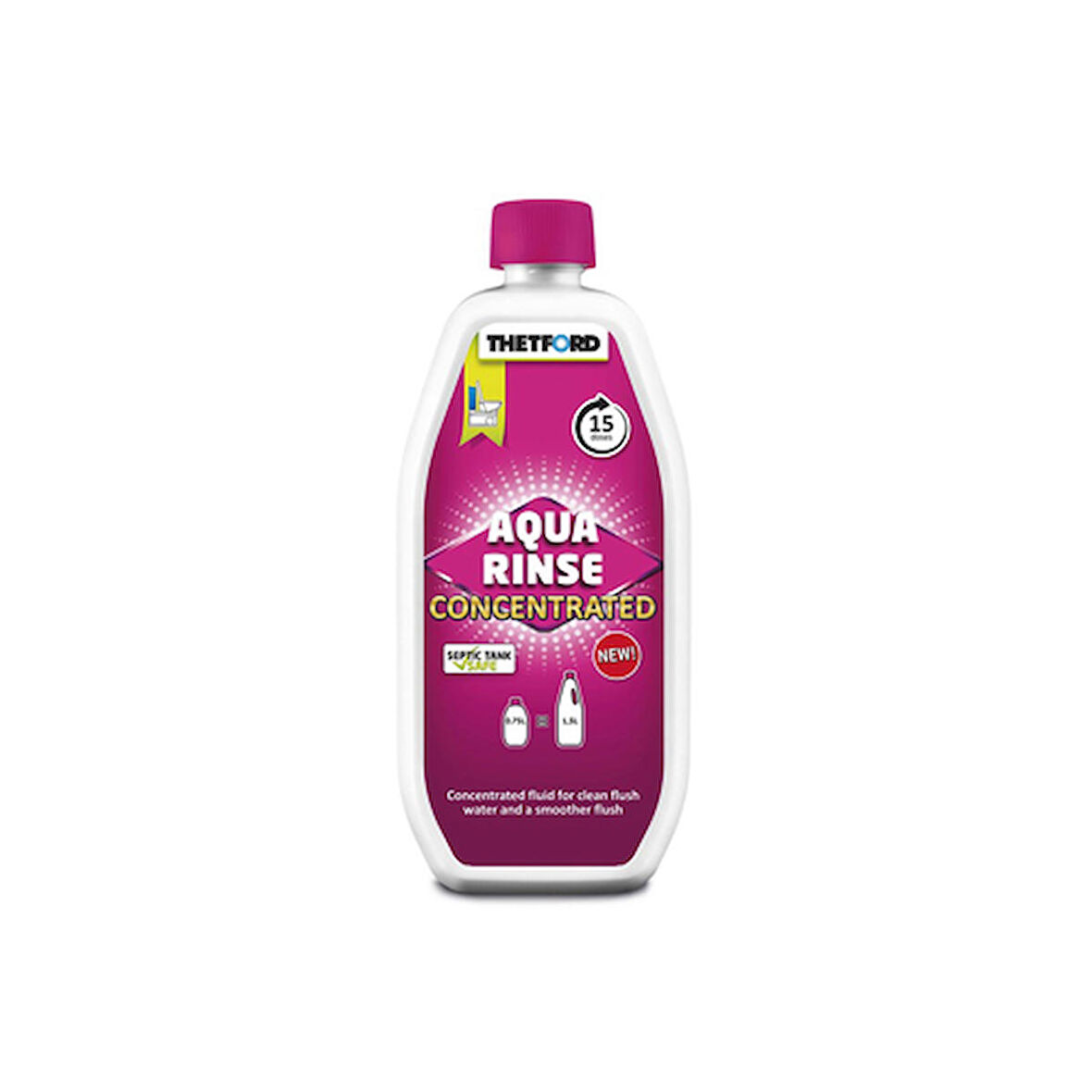 Thetford Concentrated Aqua Rinse 750ml Temiz Su Tankı Tuvalet Kimyasalı