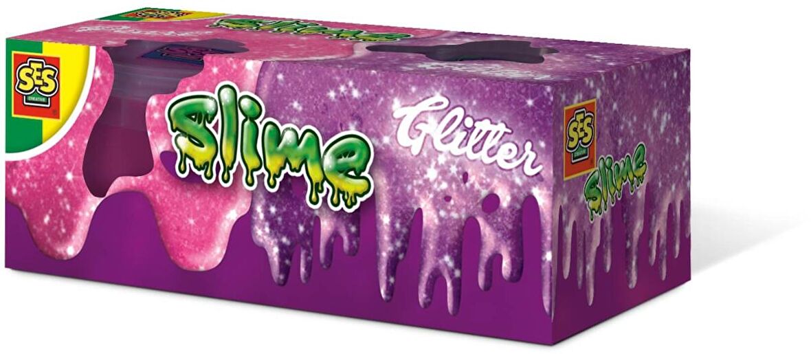 SES Creative Slime ve Jöle - Simli 2x120gr