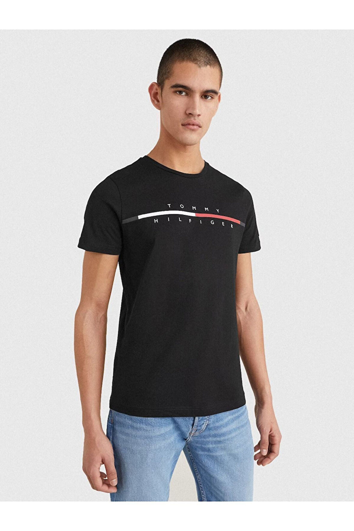 Corp Split Logo Regular Fit T-Shirt