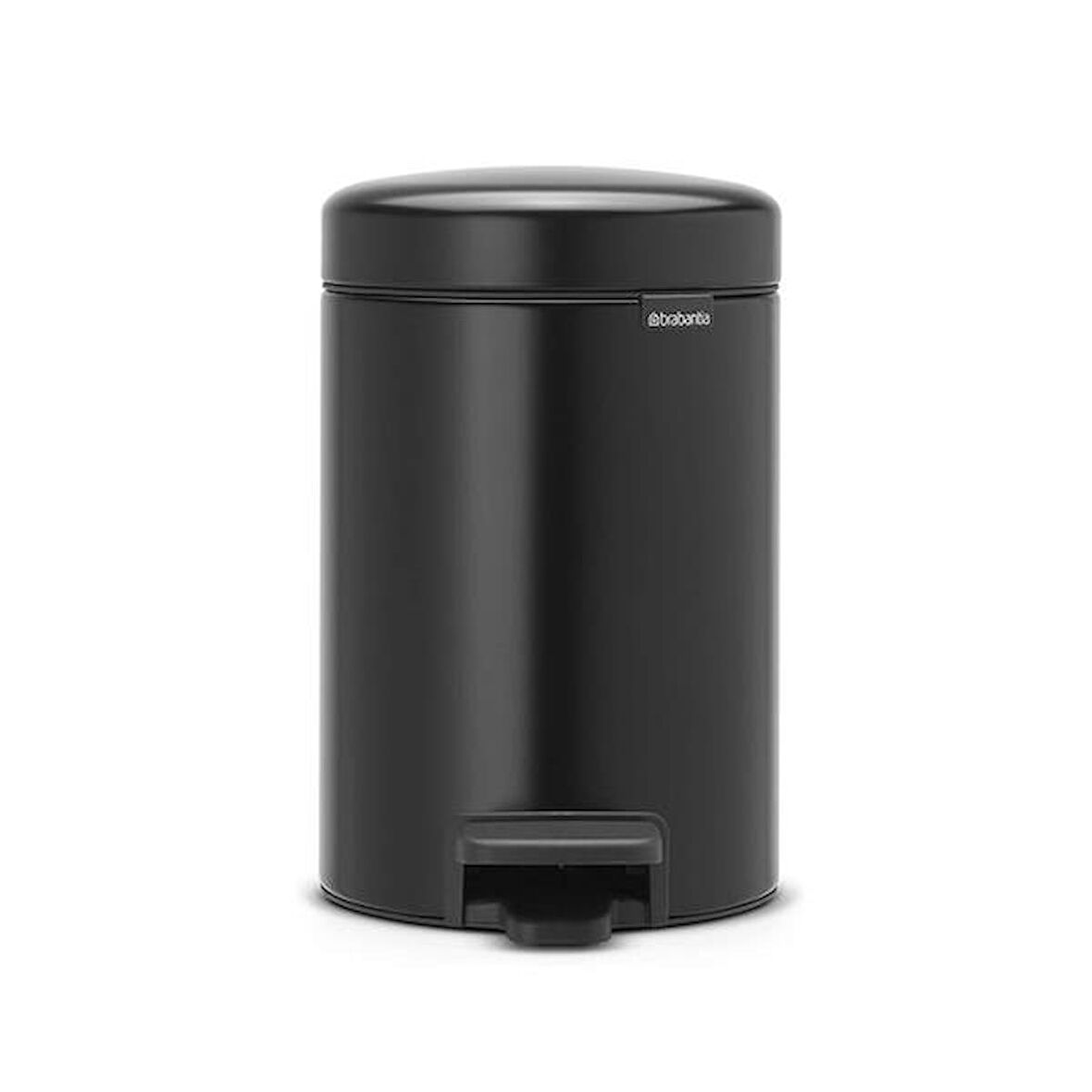 Brabantia Çöp Kutusu Newicon Pedallı 3 Lt  Matt Black 