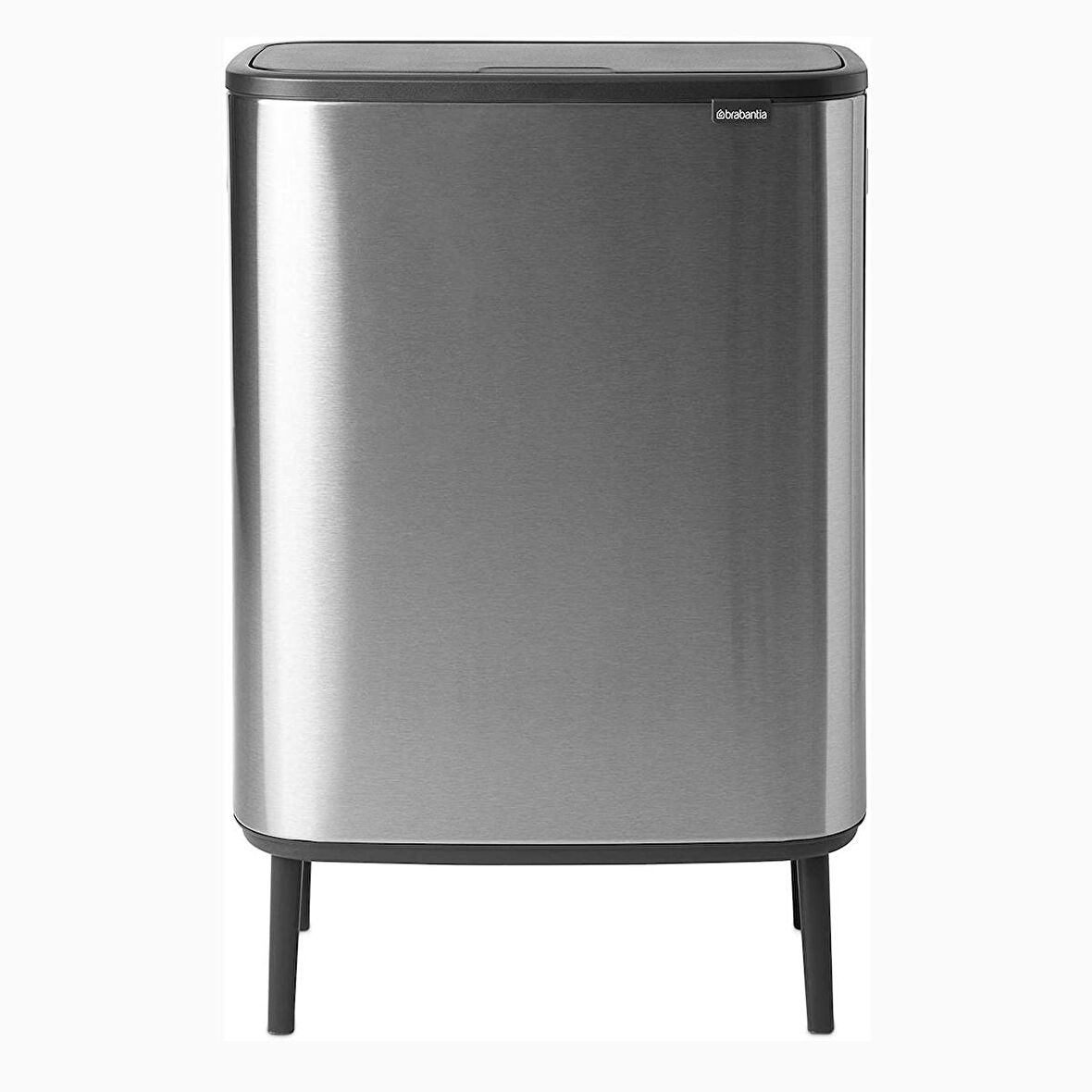 Brabantia Çöp Kutusu 30 + 30 lt Bo Touch Dokunmatik Kapak Mat Çelik 130649