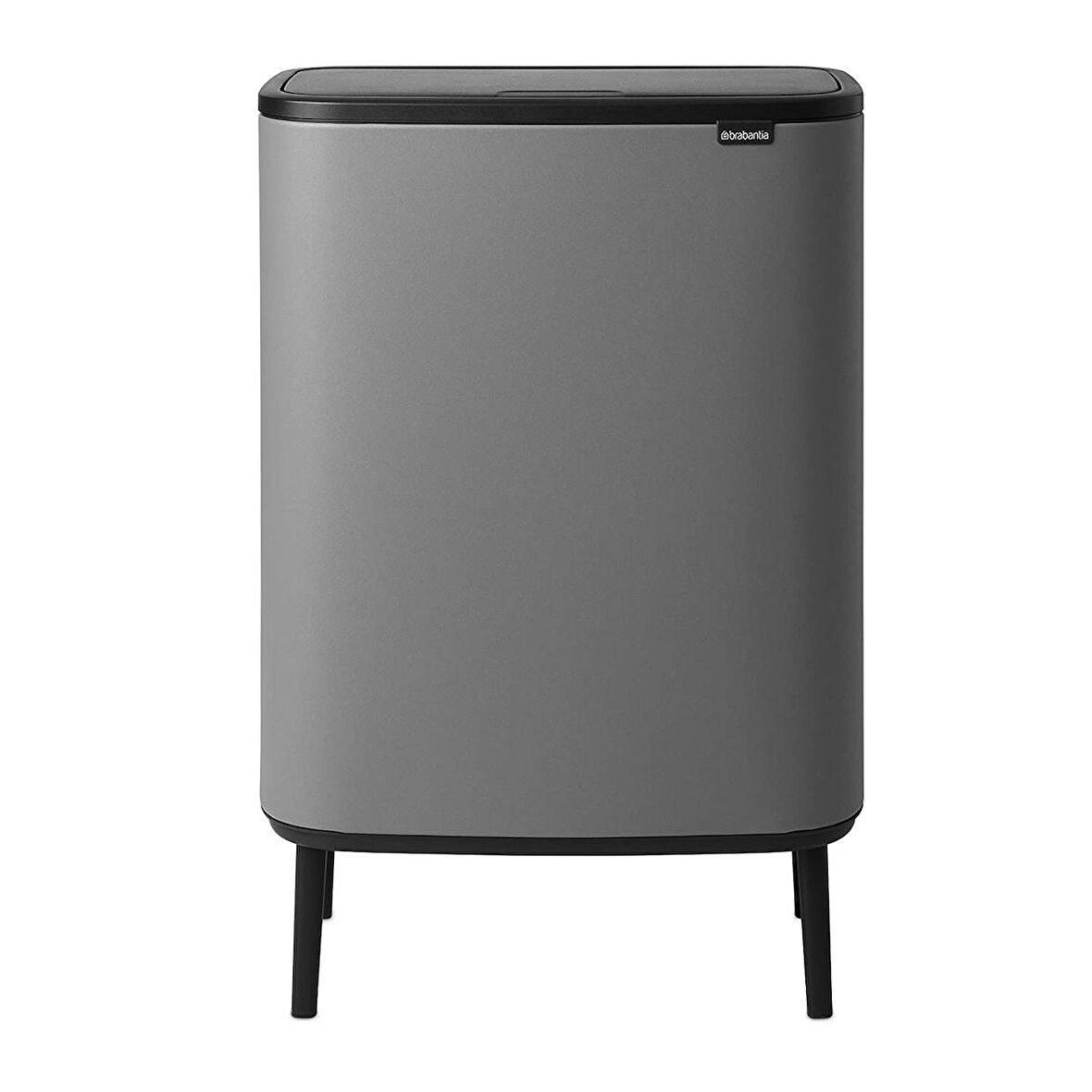 Brabantia Çöp Kutusu Bo Touch Bin Kapak 30+30 Lt Beton Gri 130663