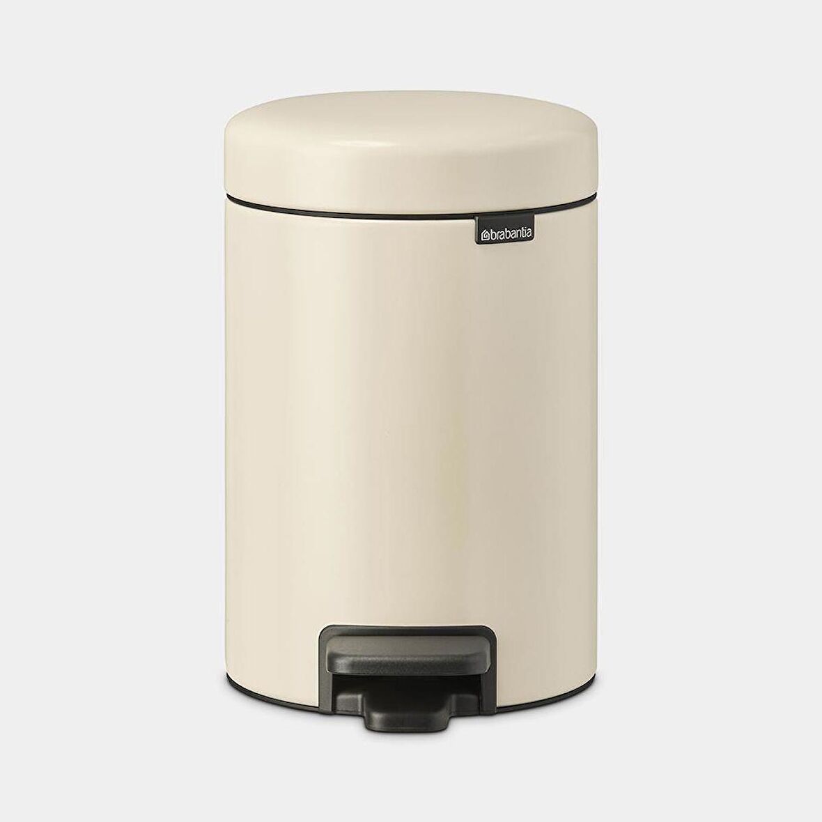 Brabantia Çöp Kutusu 3 litre Newicon Pedallı Mat Bej 149887