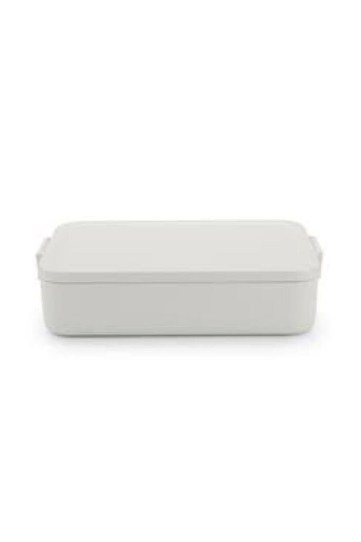 Brabantia Make Take Lıght Grey Plasitk Büyük Boy Bölmeli Yemek Taşıma Kabı 2L