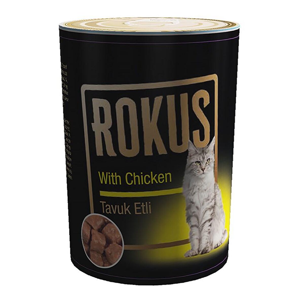 Rokus Tavuklu 410 G. Kedi Konserve Maması