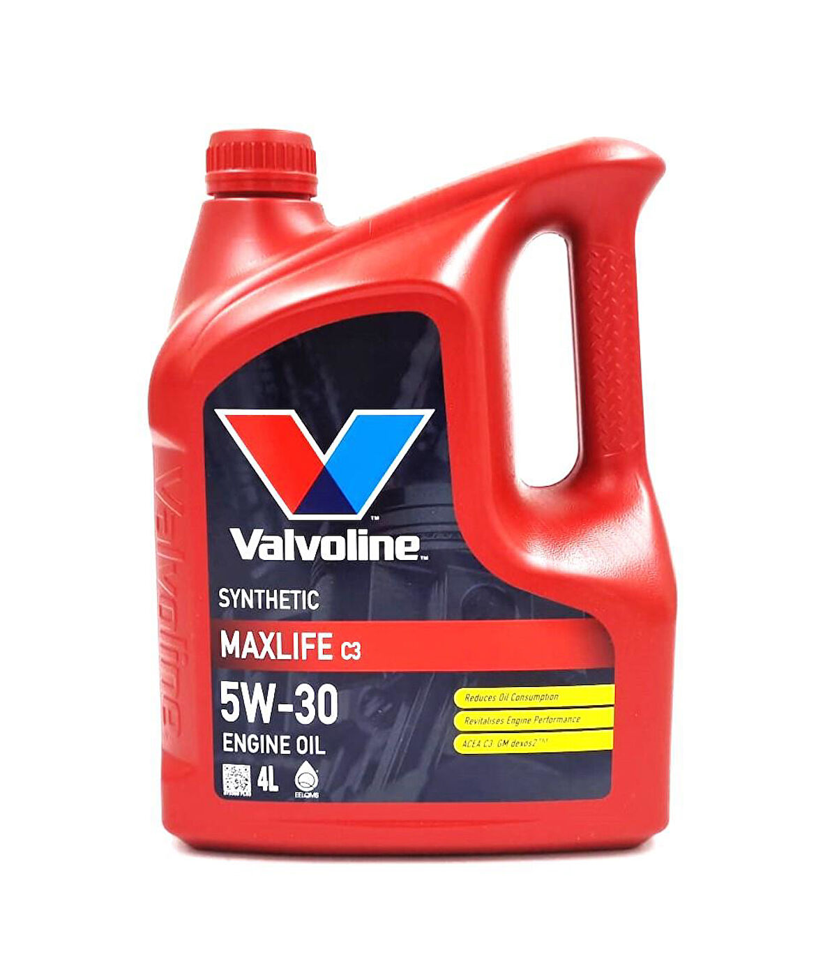 VALVOLINE MAXLIFE C3 5W-30 4 LT (Üretim Yılı 2024 )