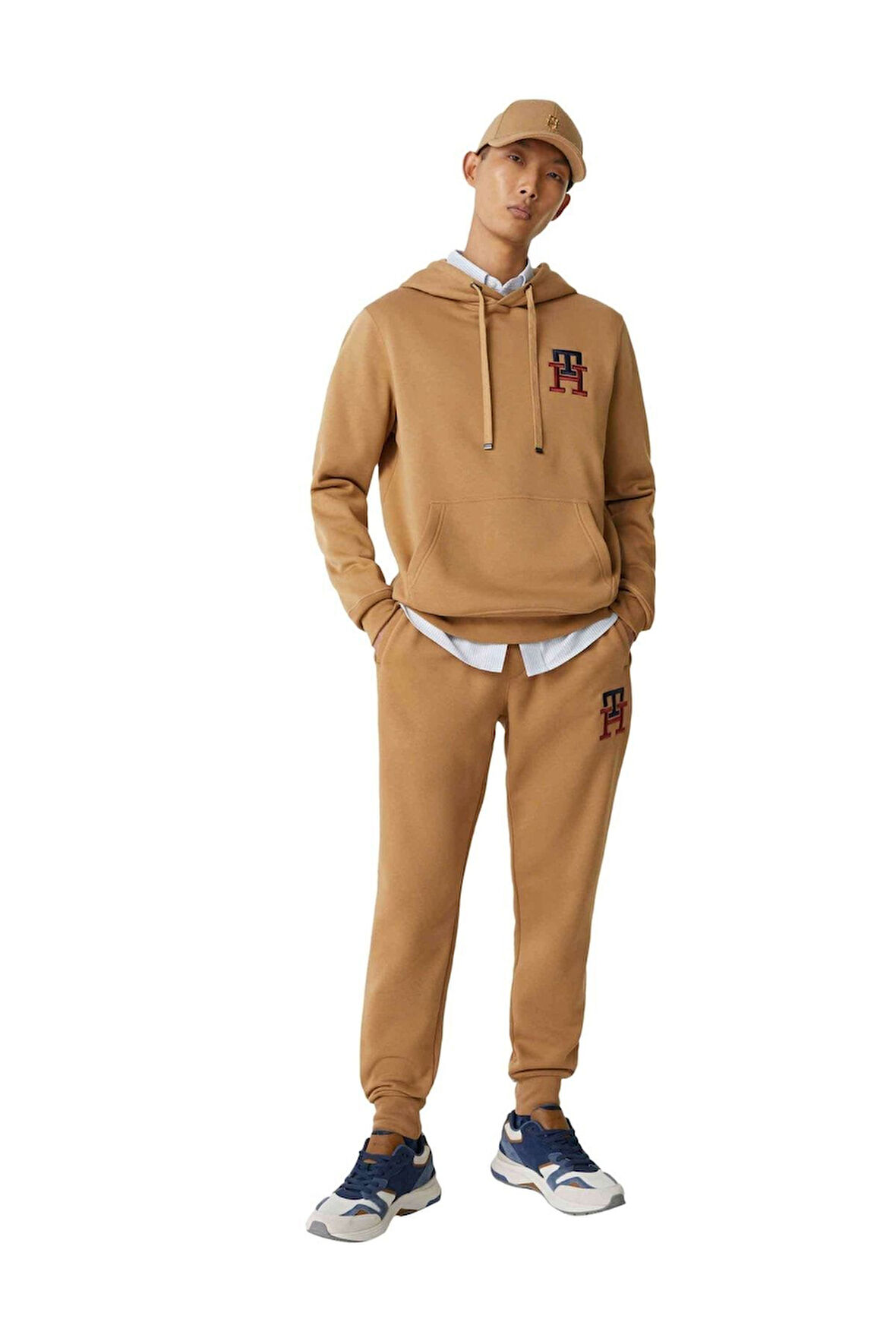 Organıc Cotton Unısex Joggers Essential Monogram Regular Fıt Mw0mw28208-01