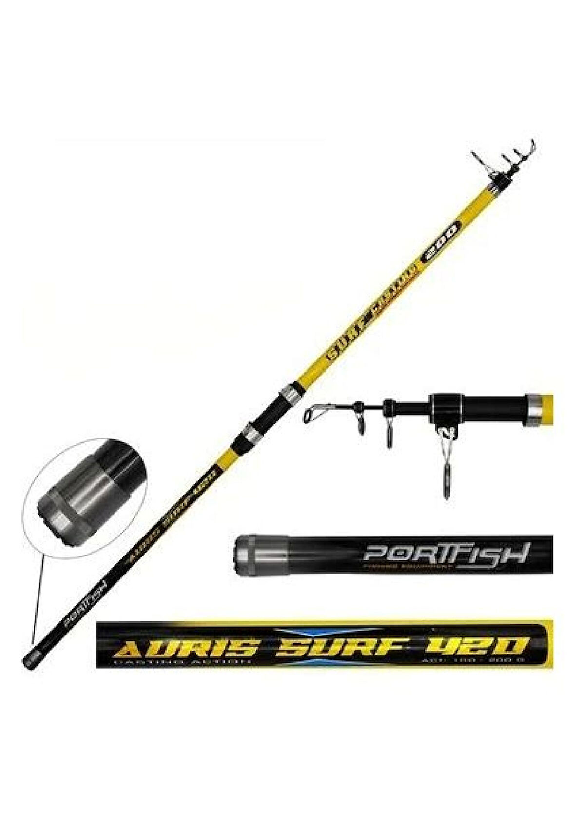 Portfish Auris Surf 420 cm 100-200 gr Olta Kamışı