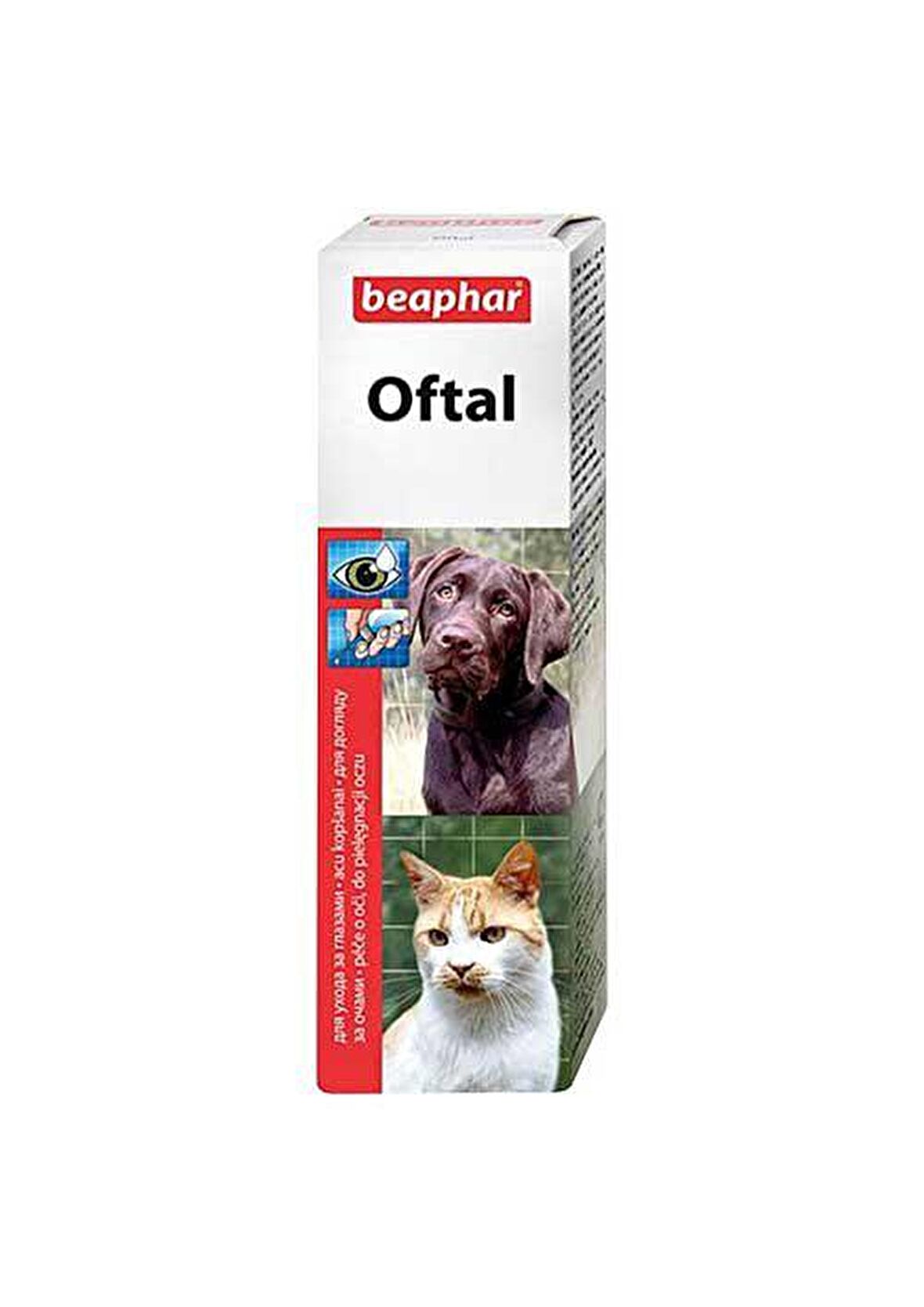 Beaphar Oftal Kedi Ve Köpek Göz Temizleme Losyonu 