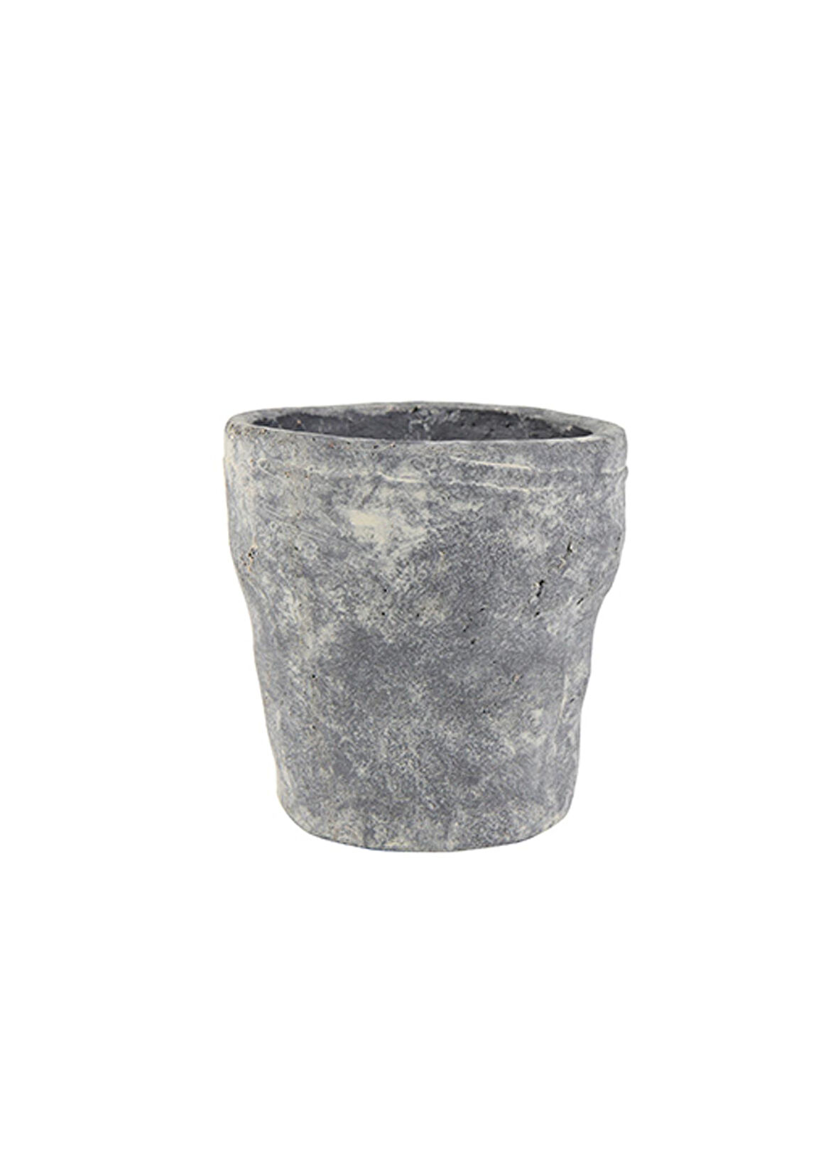 Nature S Gri Seramik Saksı 