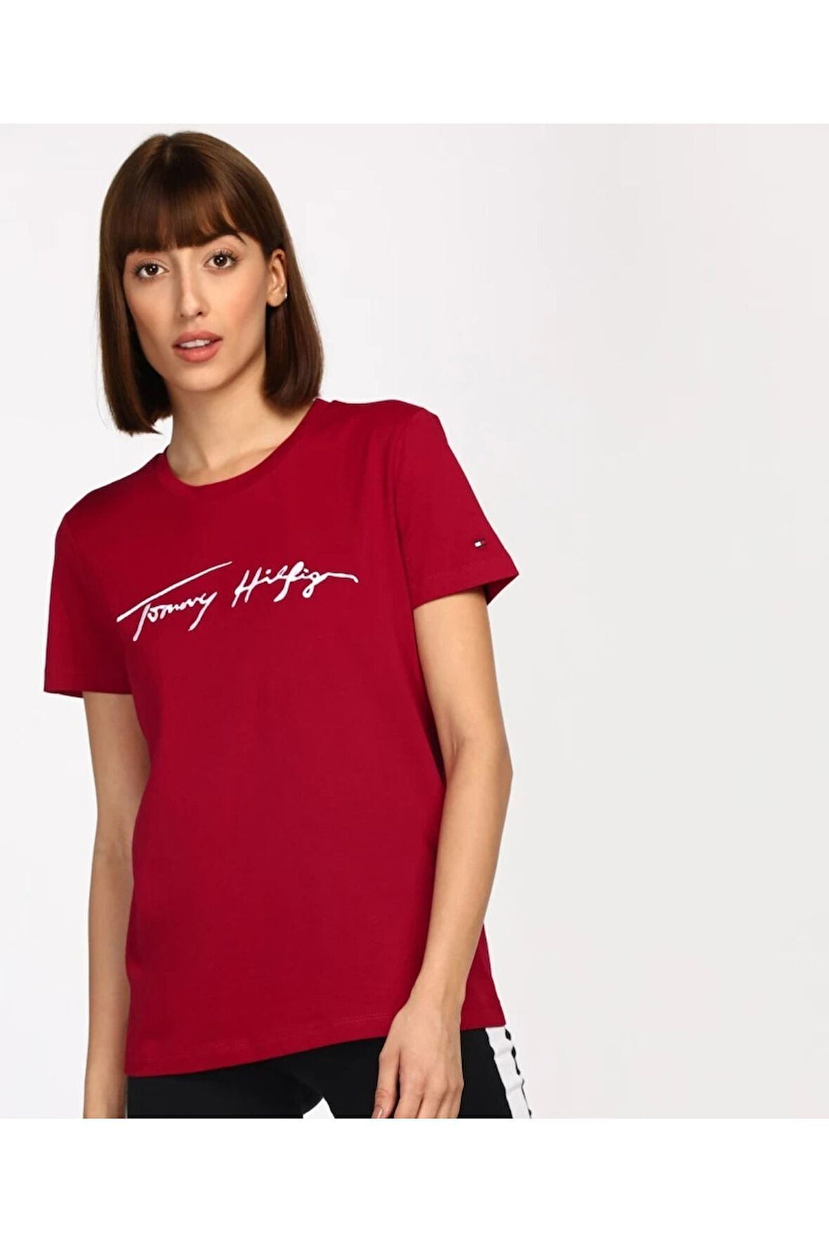 Imza Logo Kadın Tshirt WTT025897UF10