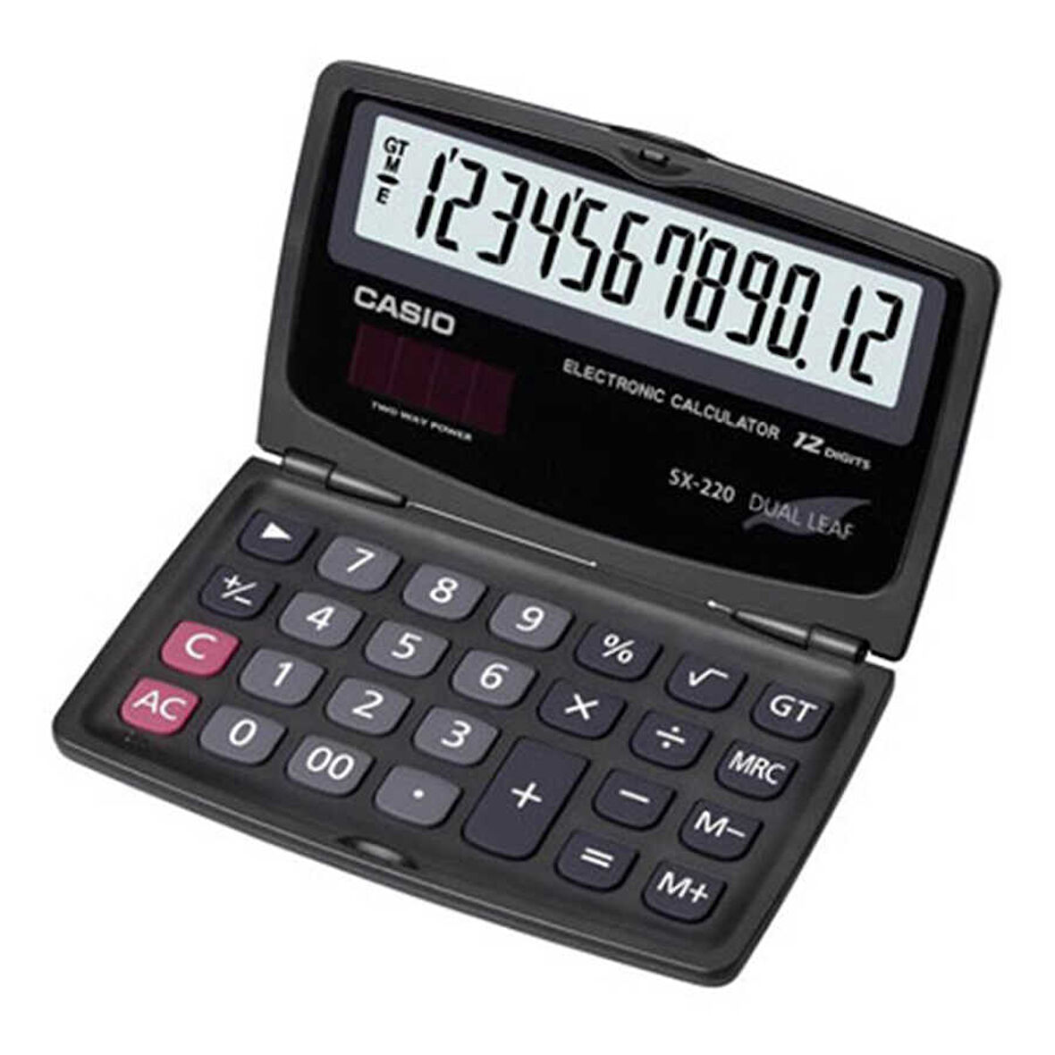 Casio SX-220 Siyah Cep Tipi Hesap Makinesi