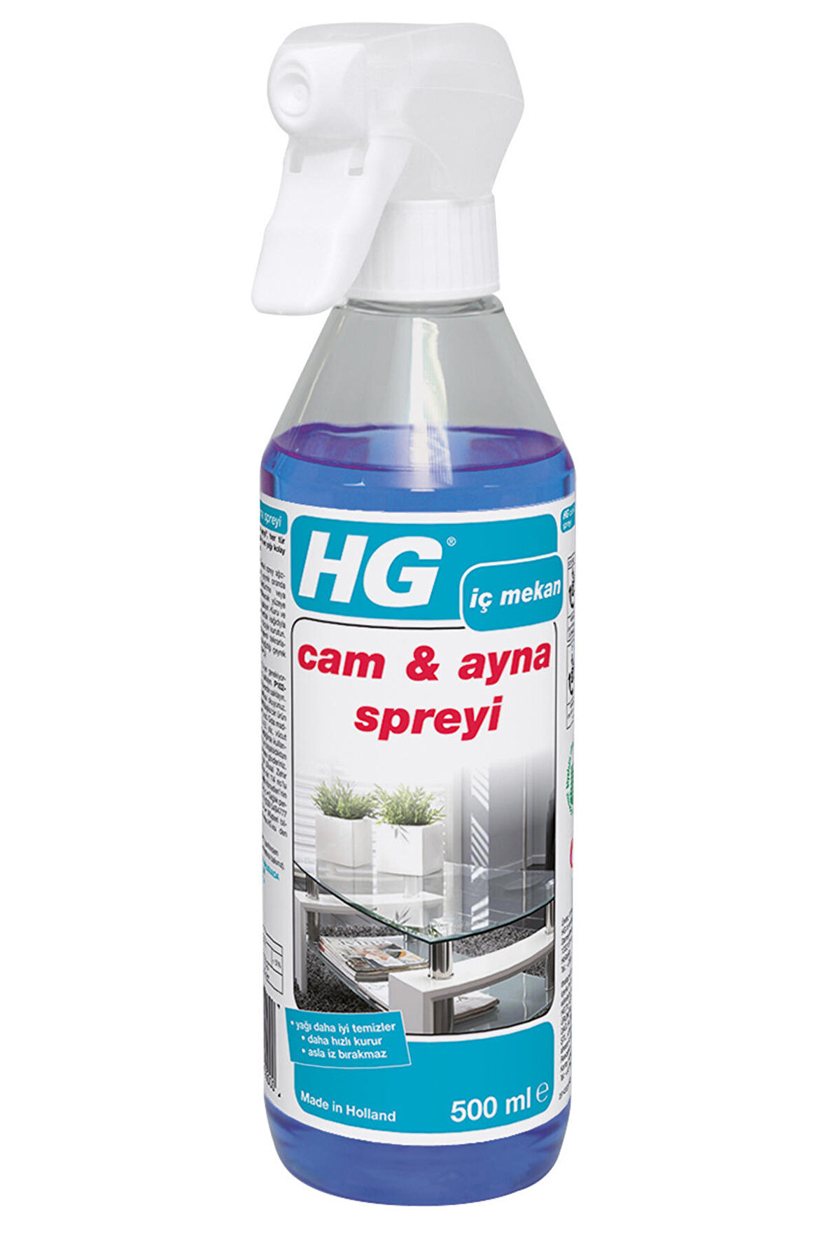 HG Cam ve Ayna Temizleyici 0.5 L