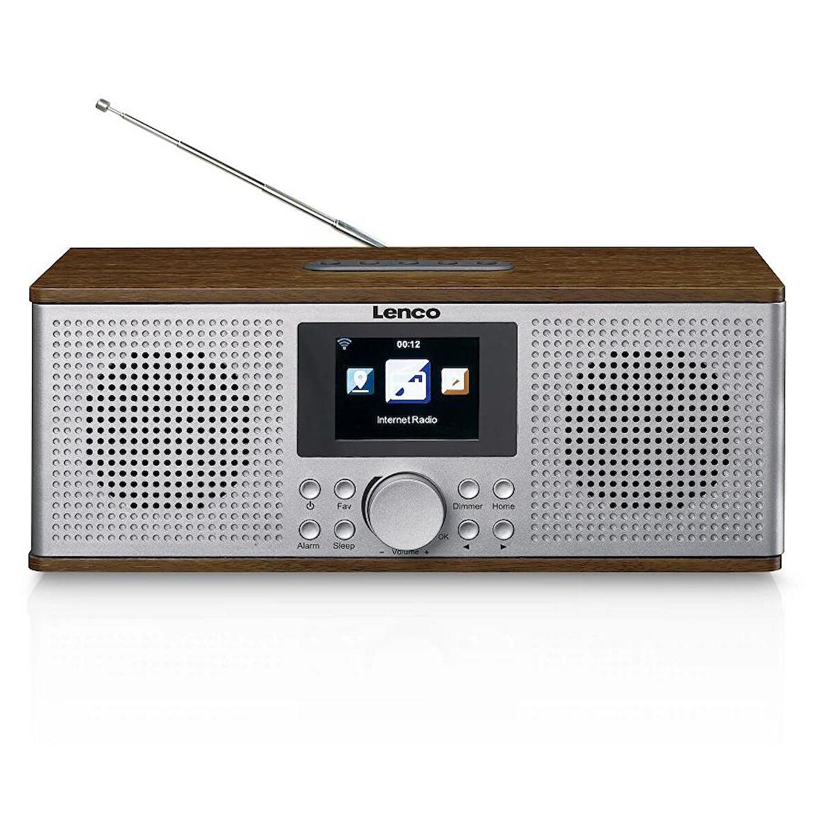 Lenco DIR-170 Internet Radyo DAB+ Bluetooth Kumandalı Akıllı Radyo Ahşap