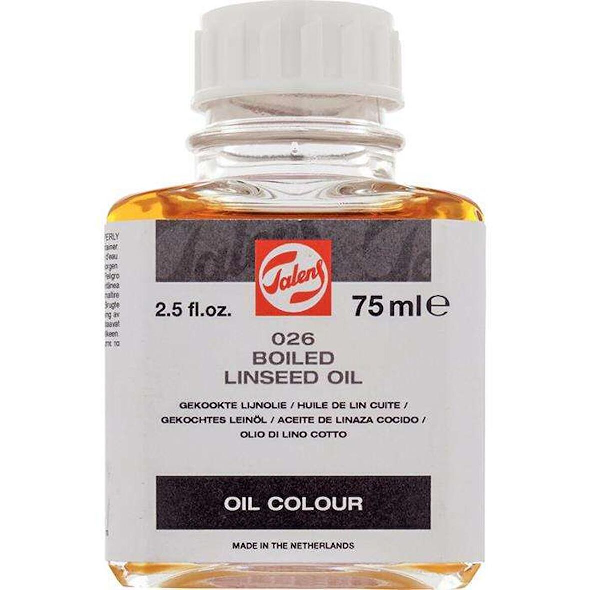 Talens Boiled Linseed Oil 75ml Haşlanmış Keten Tohumu Yağı / 026