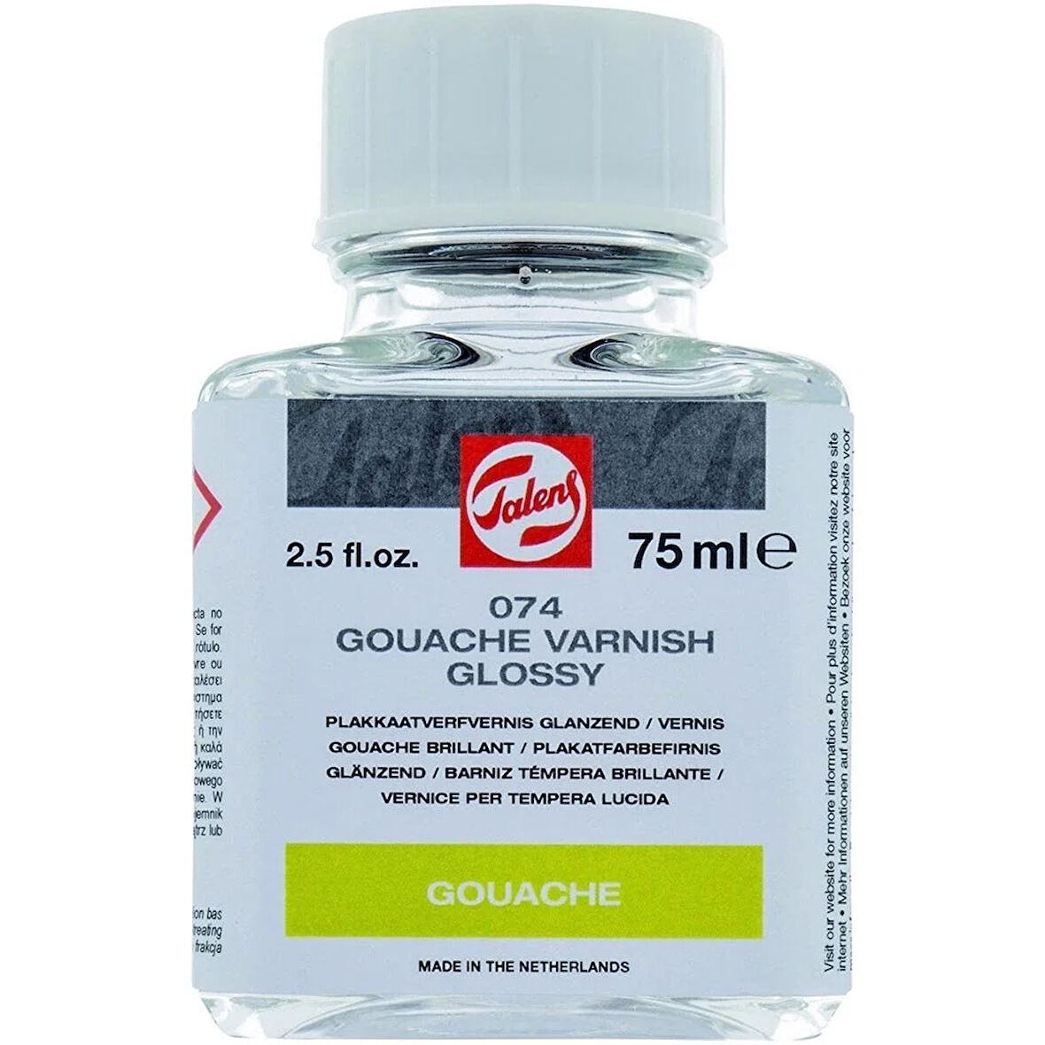 Talens Gouache Varnish Glossy 75ml Guaj Vernik Parlak / 074