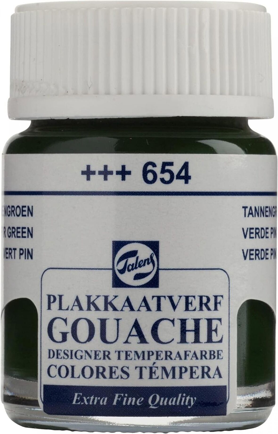 Talens Gouache Jar 16ml Guaj Boya Fır Green / 654