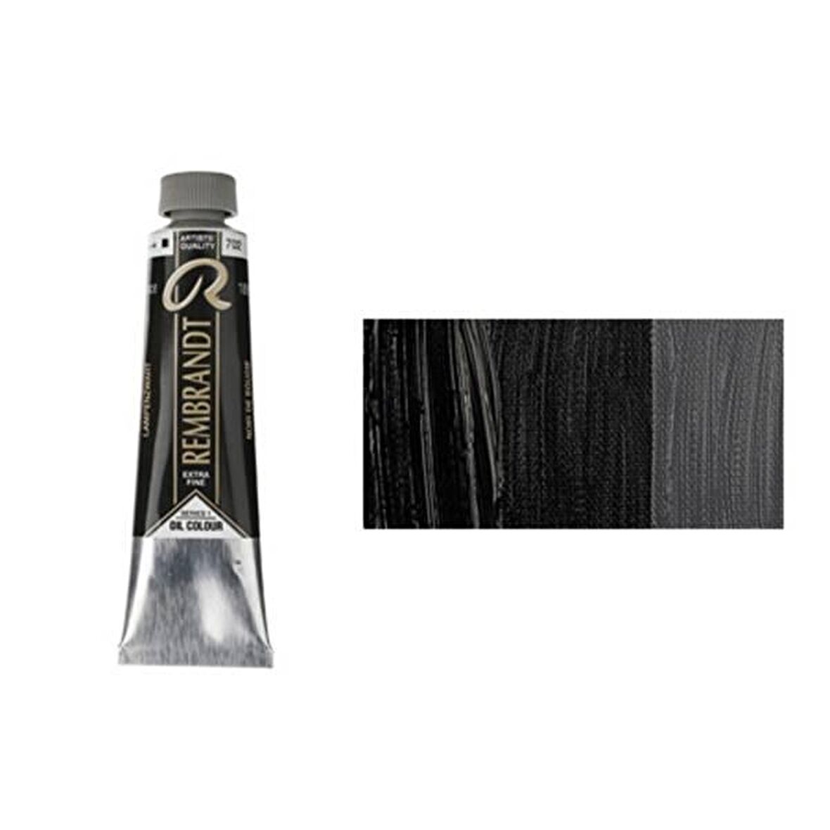 Rembrandt 40ml Yağlı Boya Seri:1 No:701 Ivory Black