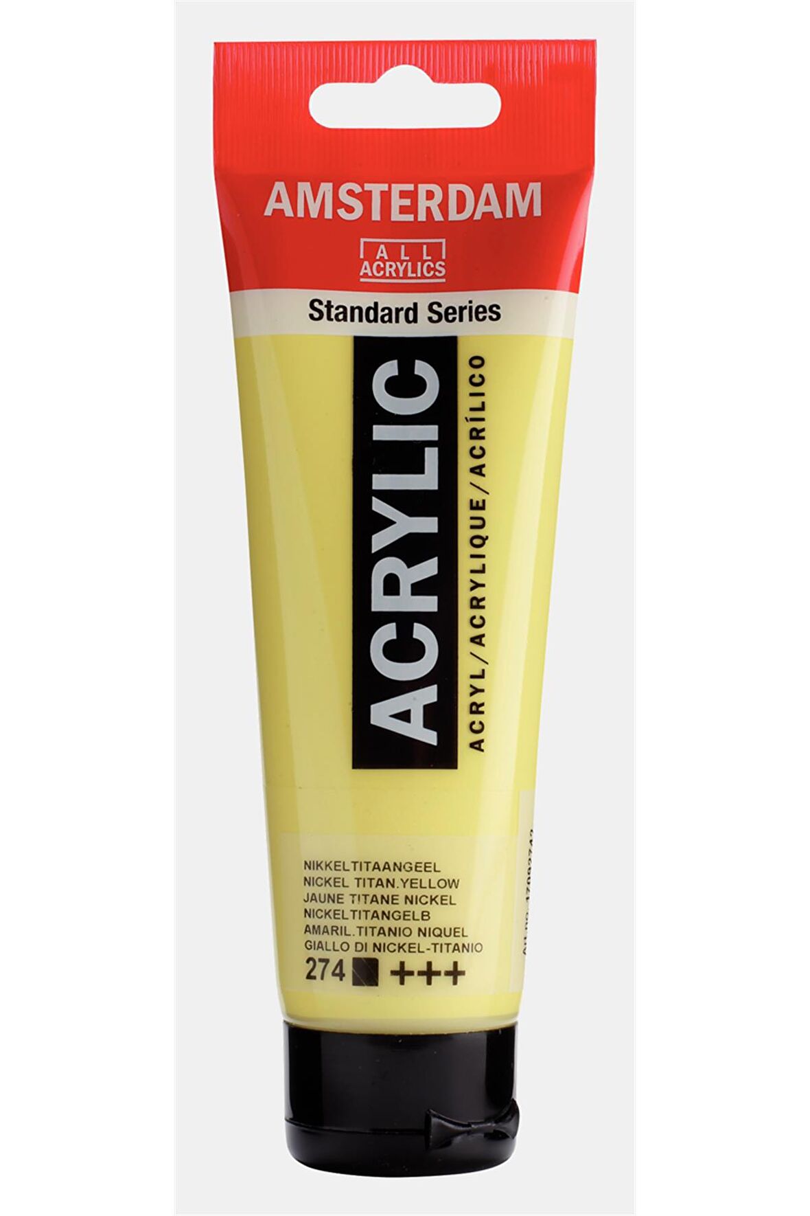 Amsterdam Akrilik Boya 120ml 274 Nickel Titanium Yellow