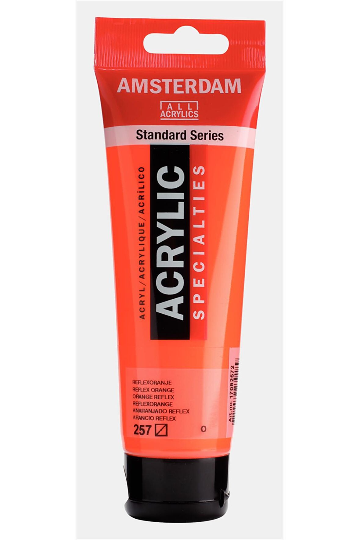 Amsterdam Fosforlu Akrilik Boya 120ml 257 Reflex Orange