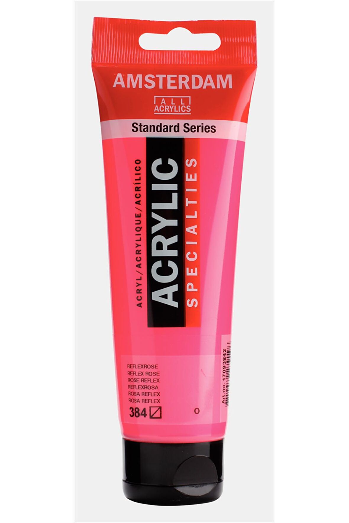 Amsterdam Fosforlu Akrilik Boya 120ml 384 Reflex Rose
