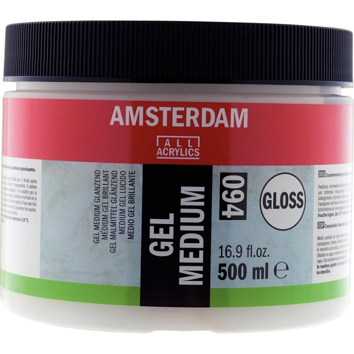 AAC GEL MEDIUM GLOSS 500ML