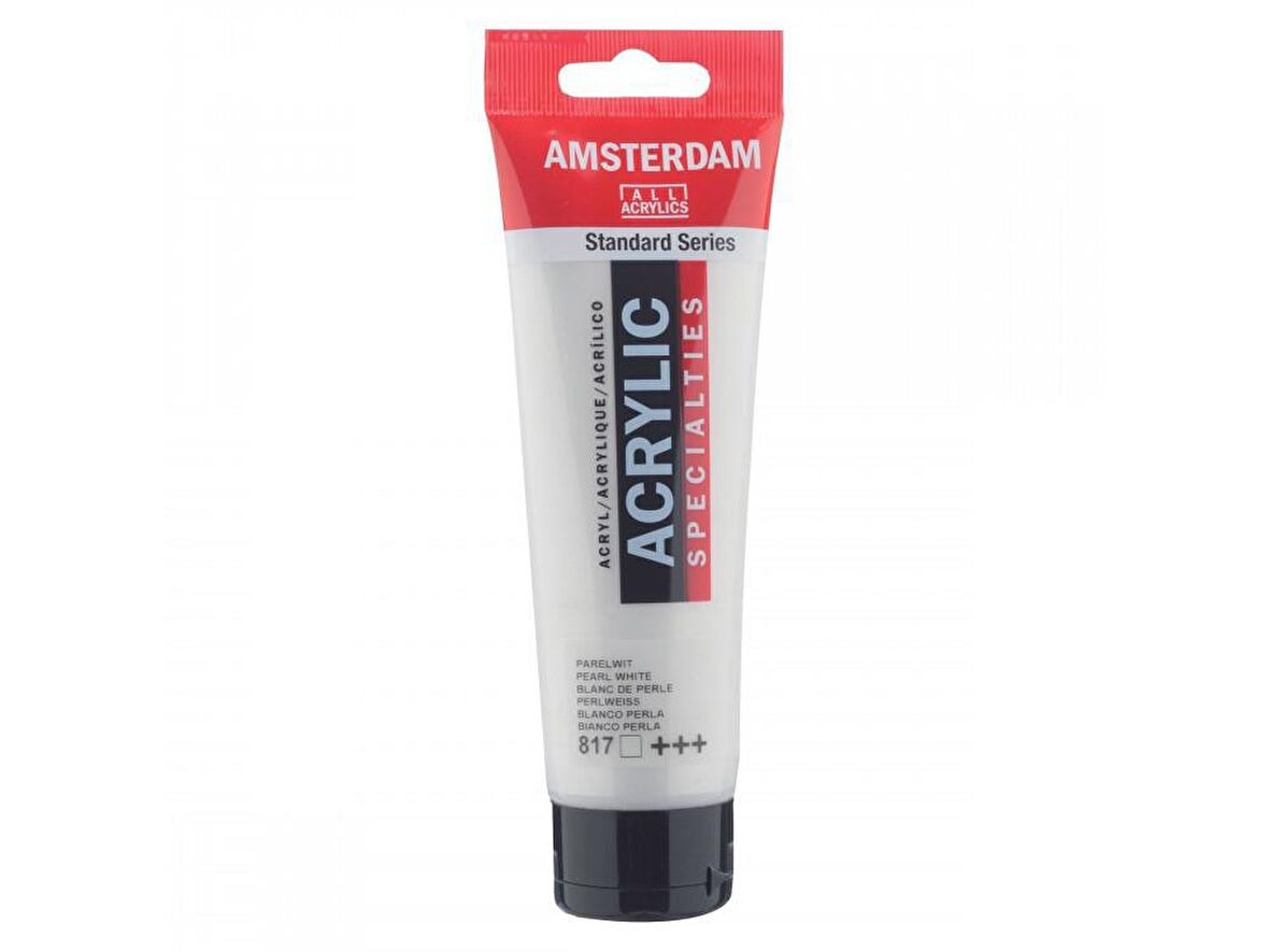 Amsterdam Akrilik Boya 120ml 817 Pearl White