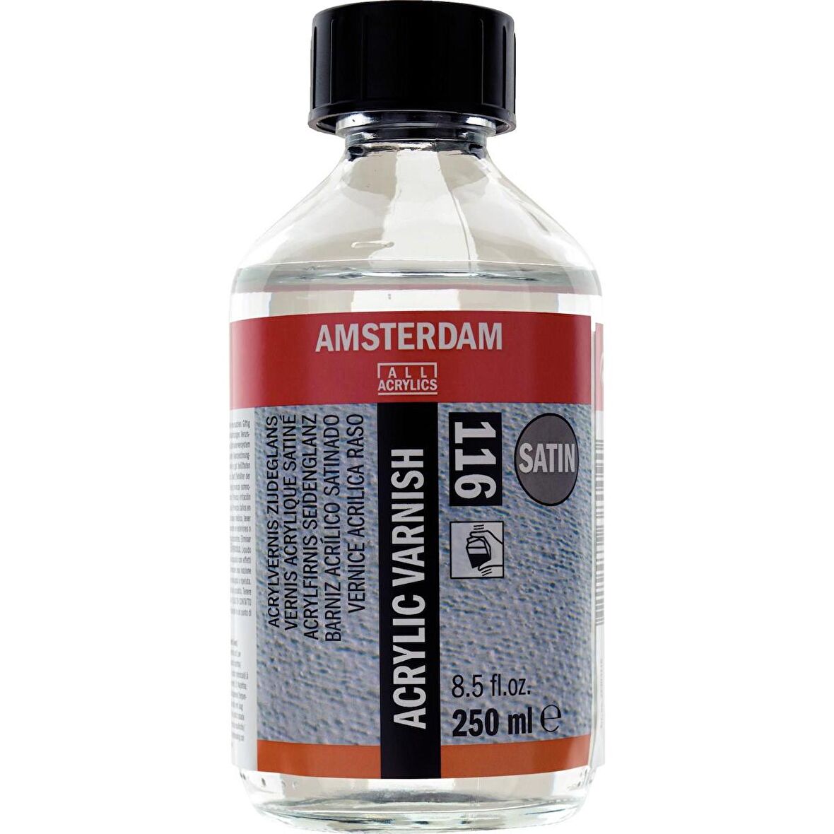 AMSTERDAM ACRYLIC VARNISH SATEN 116 250ML