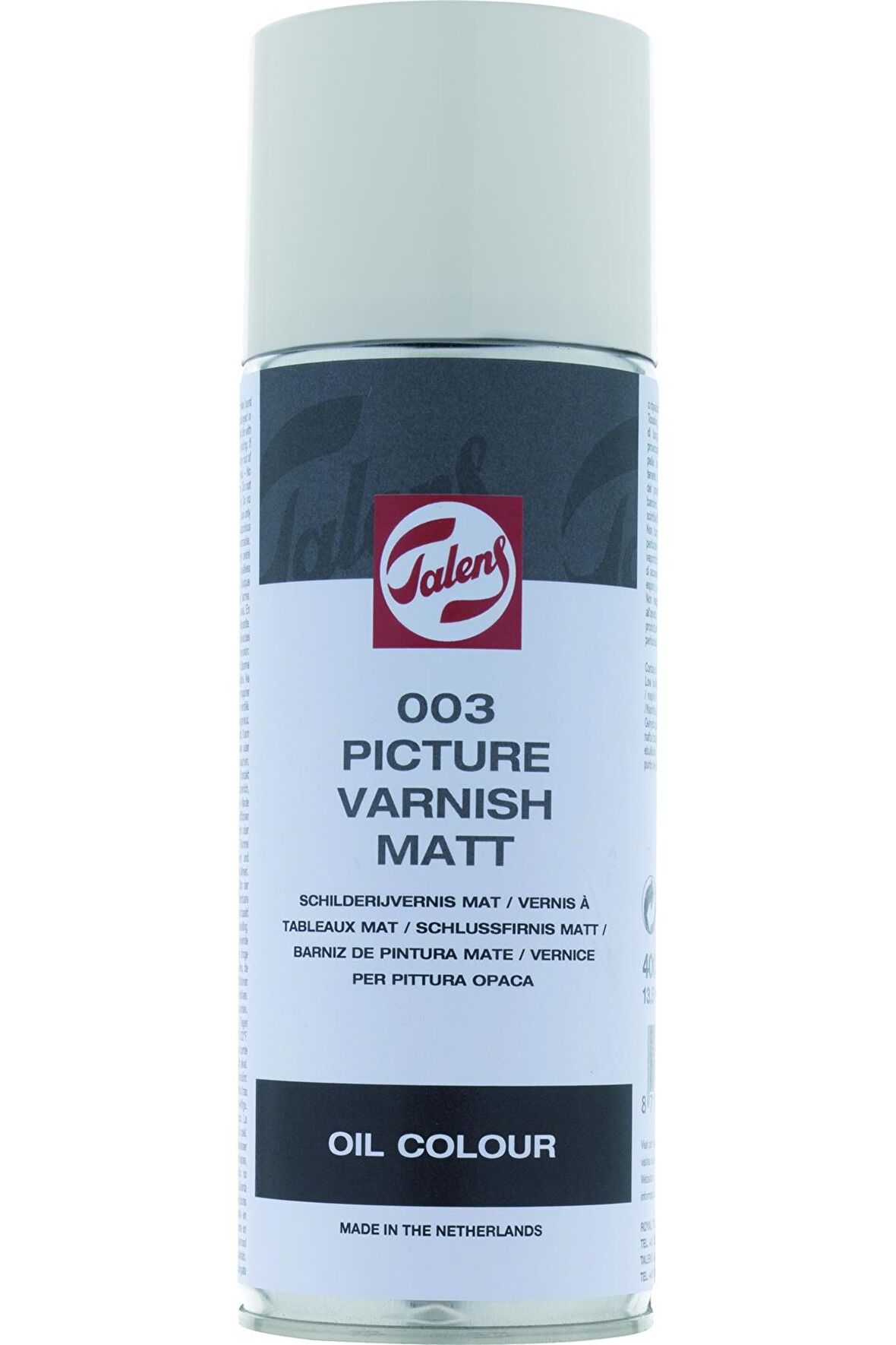 TALENS 003 MAT SPREY VERNİK 400 ML (YAĞLI BOYA İÇİN)