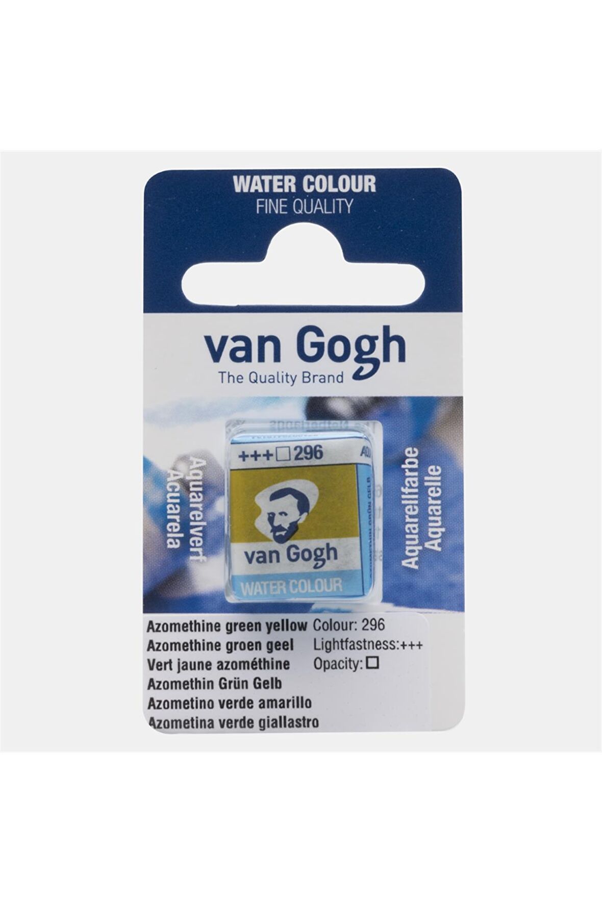 Van Gogh Tablet Sulu Boya Yedek Azomethine Green Yellow 296